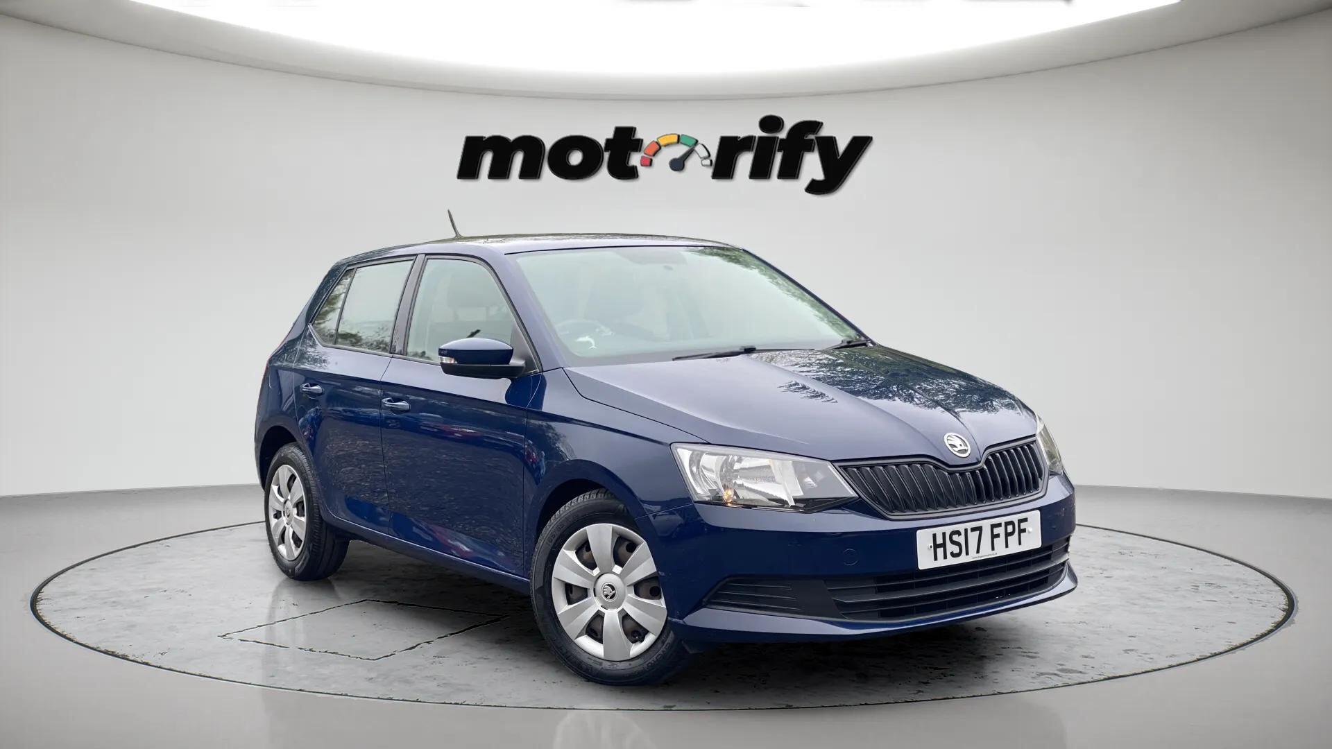2017 Skoda FABIA 1.0 S Euro 6 (s/s) 5dr for sale, exterior front view