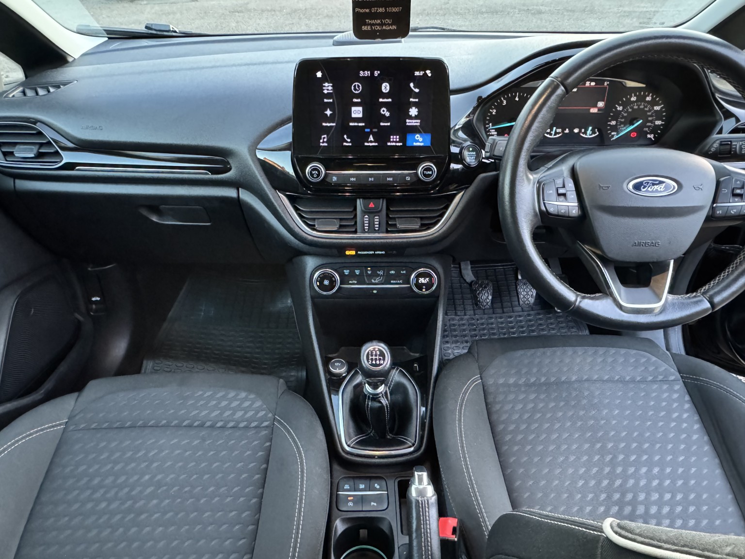 2017 Ford FIESTA 1.0 T EcoBoost Titanium, exterior view 3