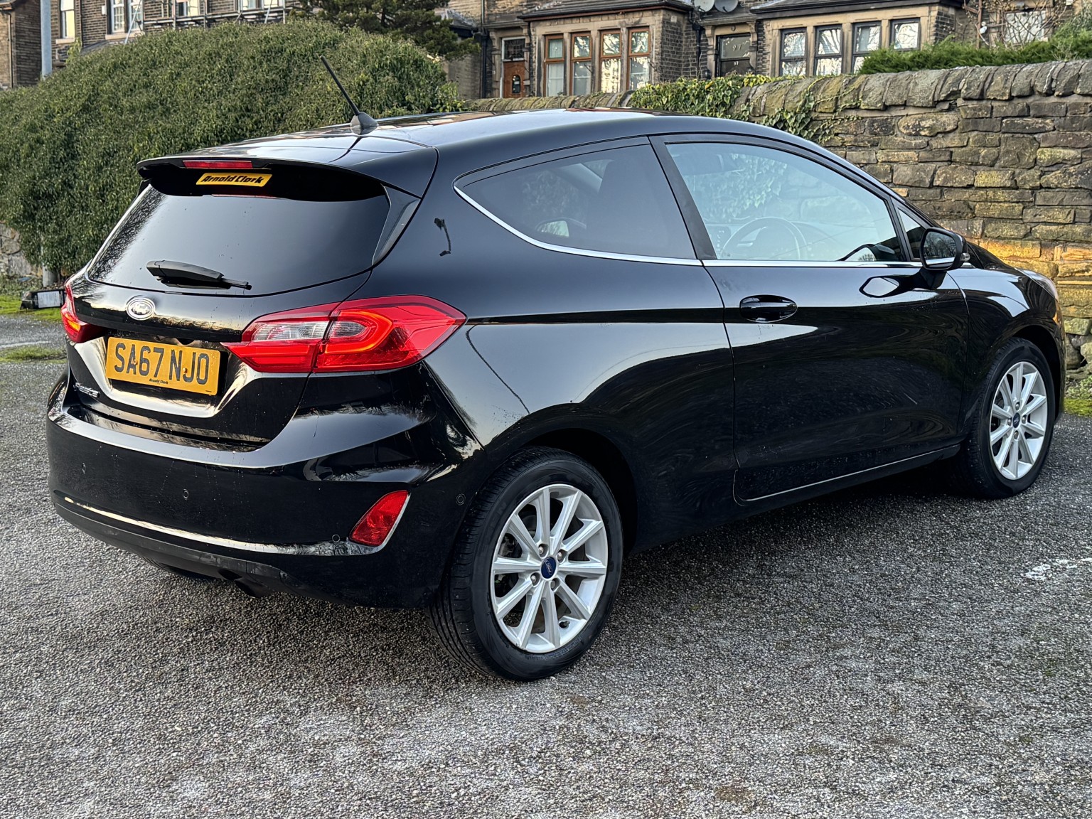 2017 Ford FIESTA 1.0 T EcoBoost Titanium, exterior view 4
