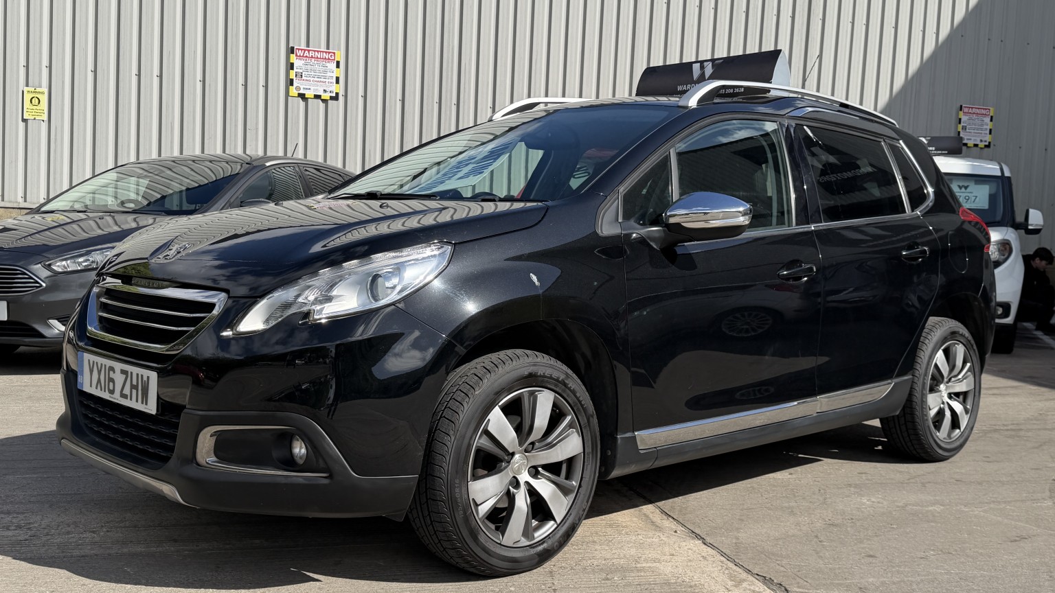 2016 PEUGEOT 2008 1.2 PureTech Allure Black 5dr LOW TAX+HALF LEATHER+CRUISE