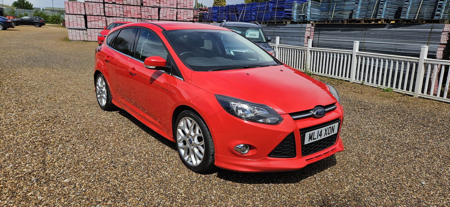 2014 Ford FOCUS 1.6 TDCi Zetec S for sale, exterior front view