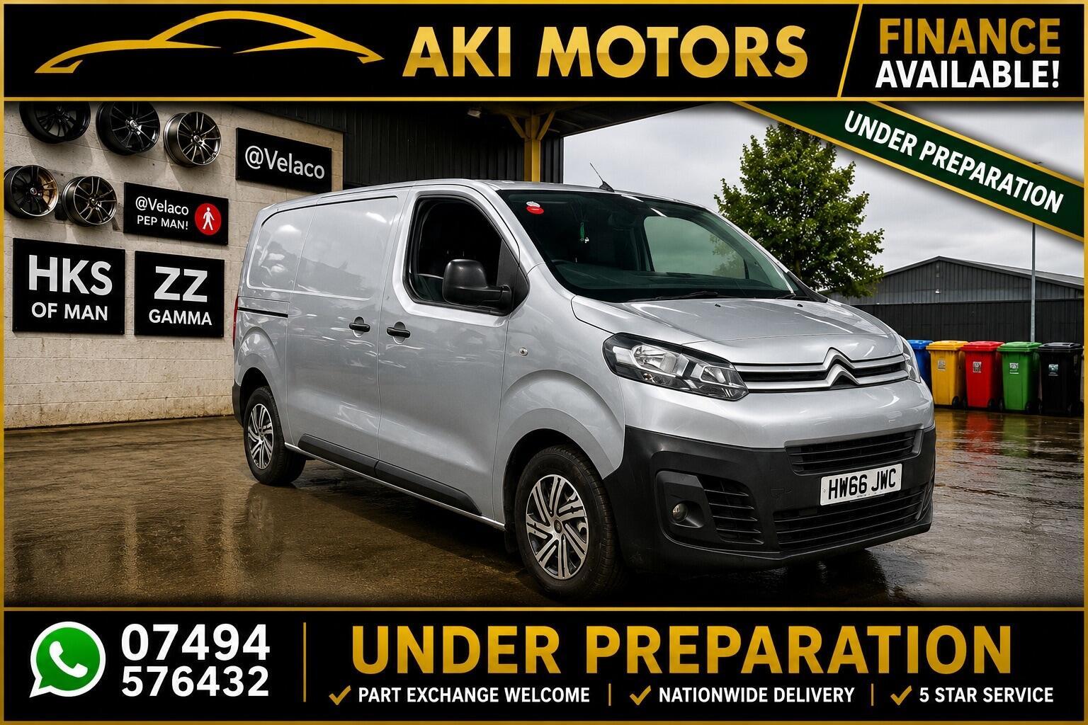 2017 CITROEN DISPATCH 2.0 BlueHDi 1400 Enterprise M FWD 2 Euro 6 (s/s) 6dr