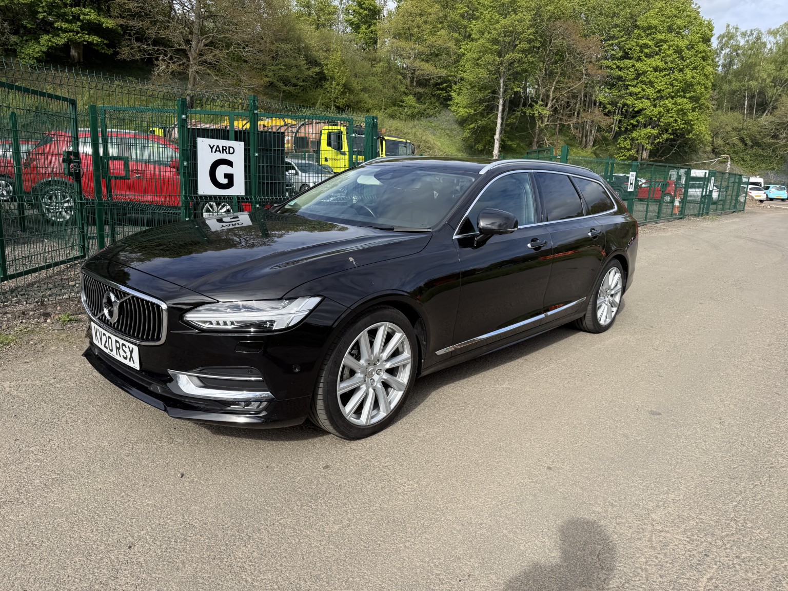 2020 Volvo V90 2.0 Inscription Plus D4, exterior view 3