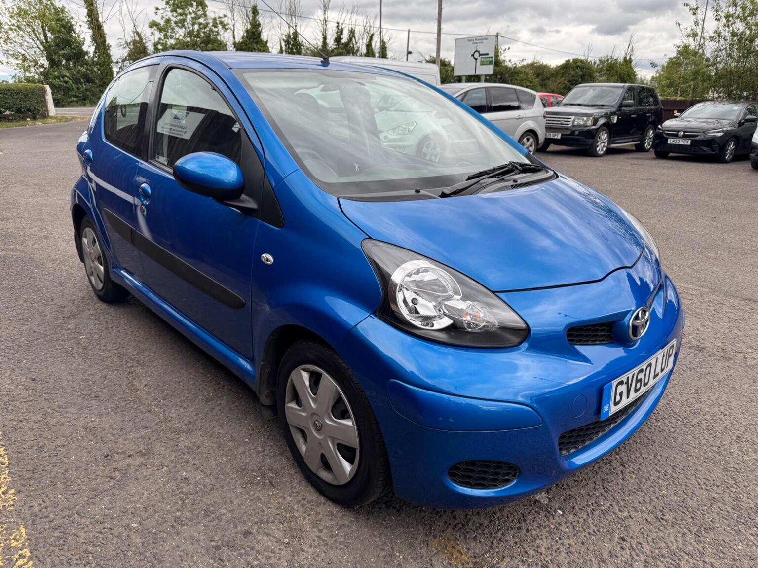 2011 Toyota AYGO 1.0 VVT-i Blue MultiMode Euro 4 5dr for sale, exterior front view