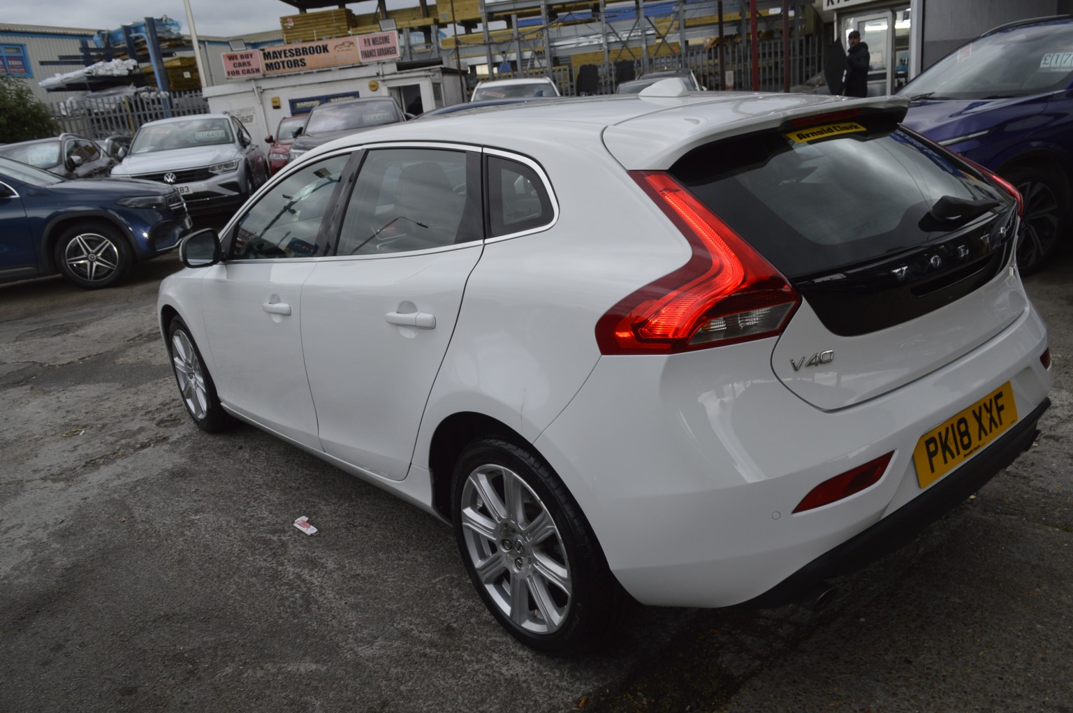 2018 Volvo V40 1.5 Inscription T3, exterior view 4