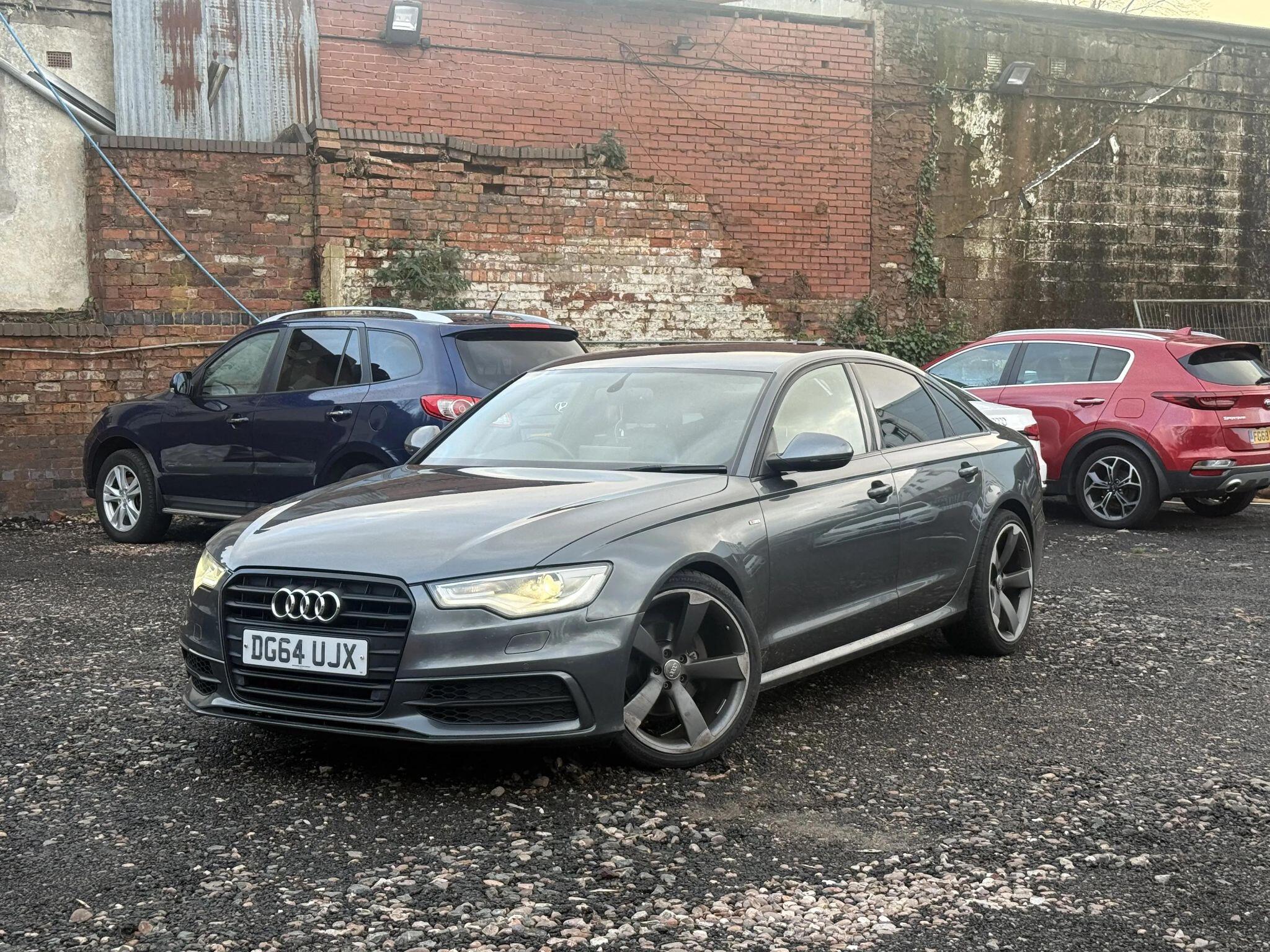 2014 Audi A6 SALOON 2.0 TDI ultra Black Edition S Tronic Euro 6 (s/s) 4dr, exterior view 2