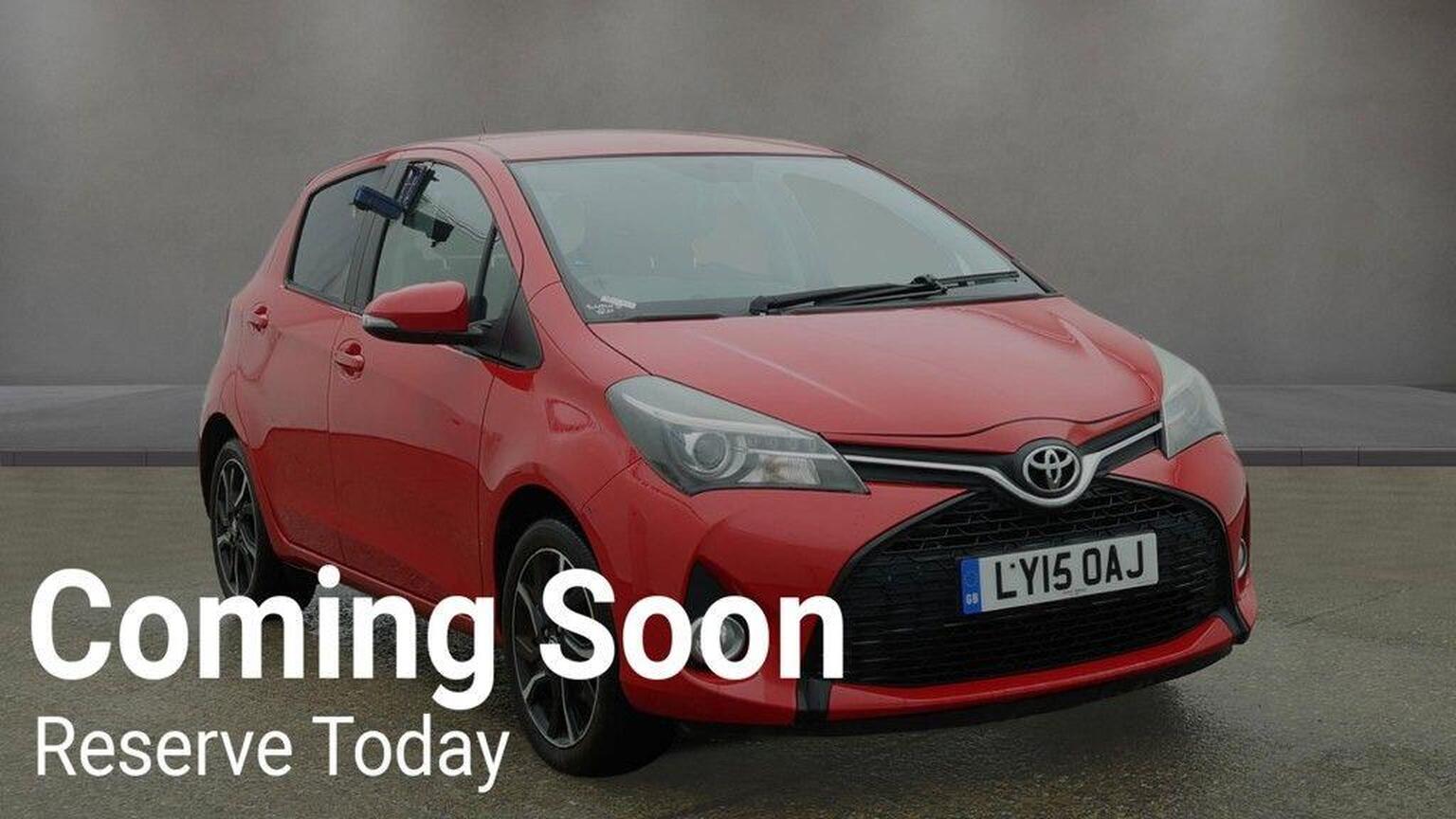 2015 TOYOTA YARIS 1.33 Dual VVT-i Sport Multidrive S Euro 5 5dr Euro 5