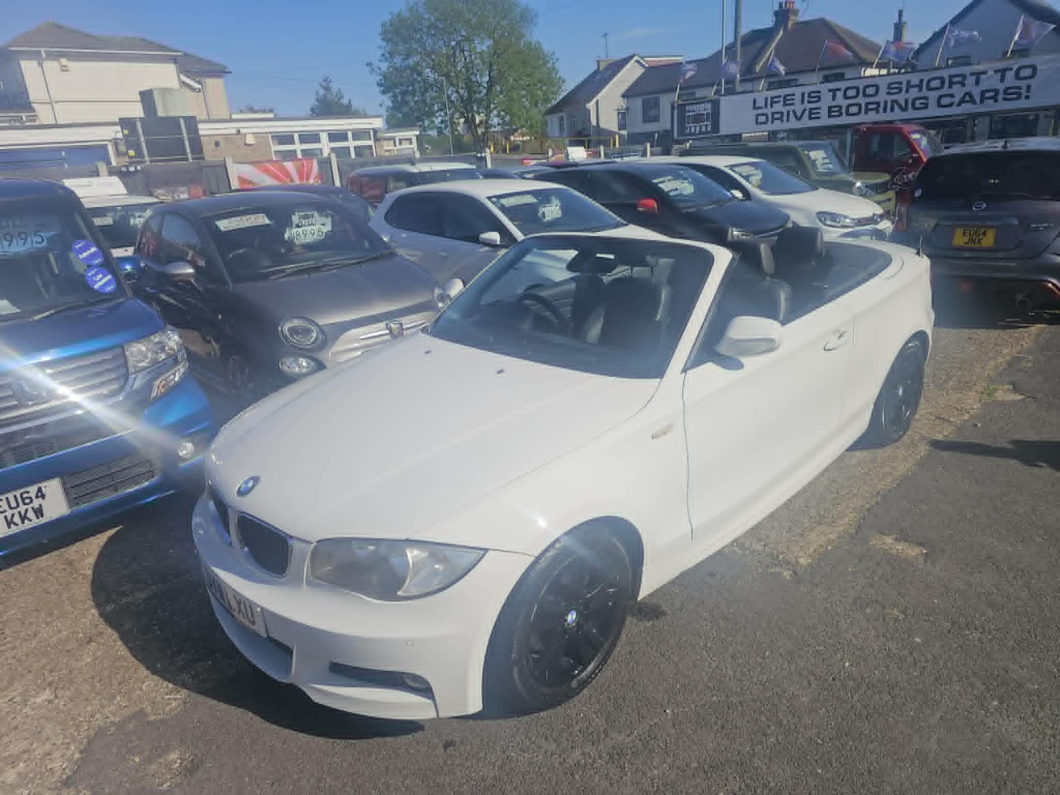 2011 BMW 1 SERIES 2.0 120d M Sport Convertible, exterior view 2