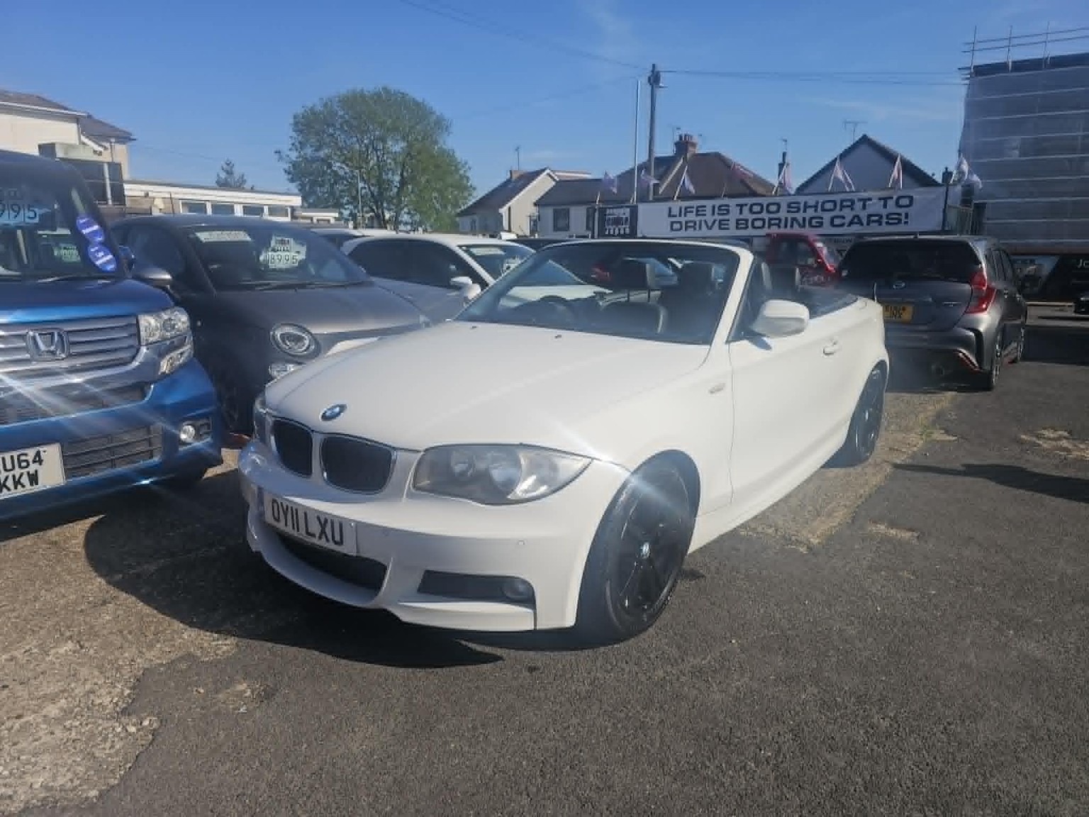 2011 BMW 1 SERIES 2.0 120d M Sport Convertible, exterior view 3