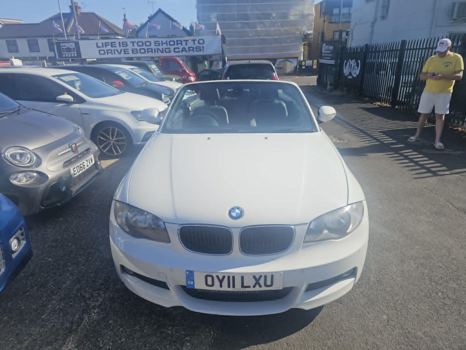 2011 BMW 1 SERIES 2.0 120d M Sport Convertible, exterior view 4