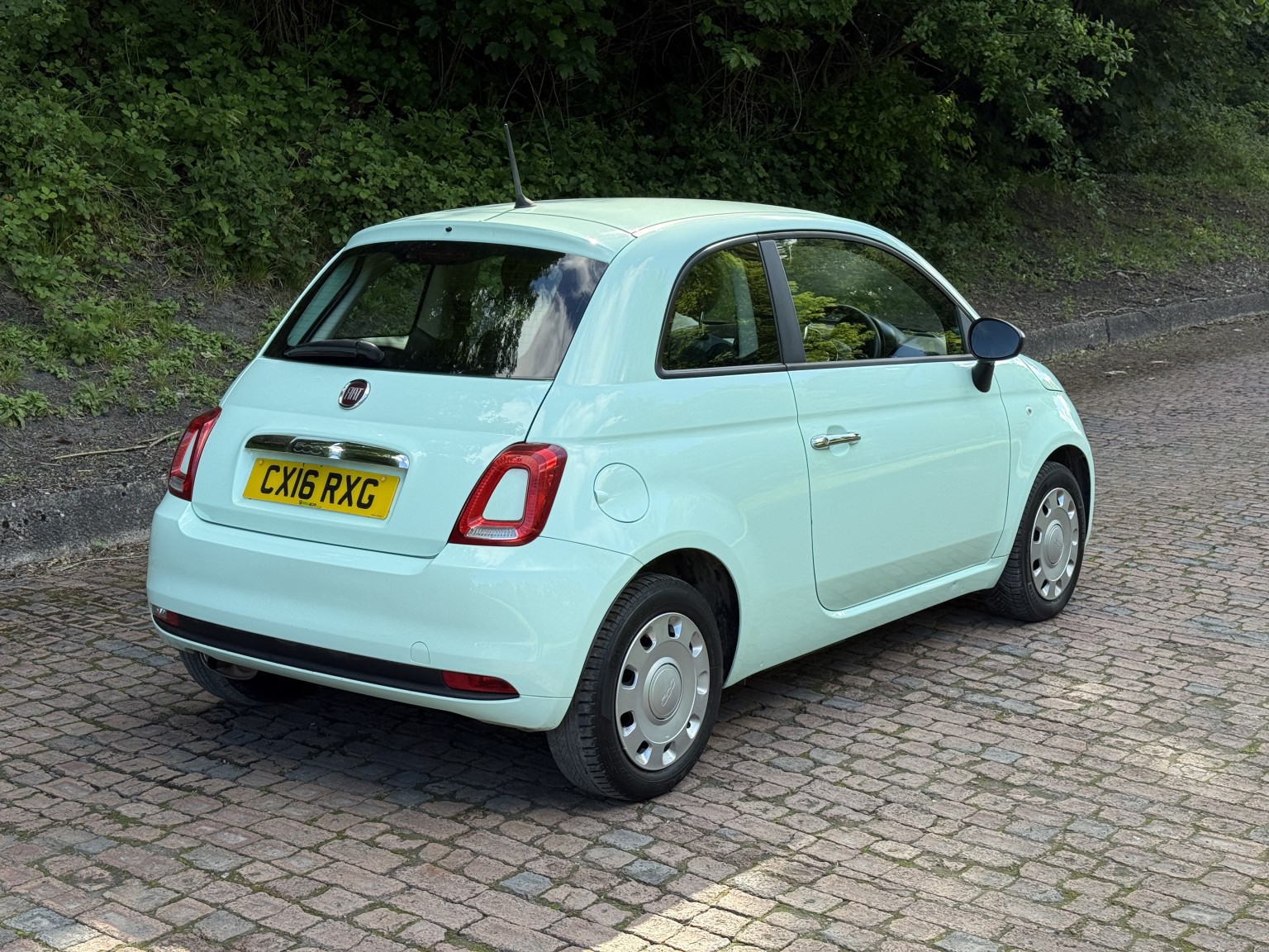 2016 Fiat 500 1.2 500 My17 1.2 69hp Pop, exterior view 2
