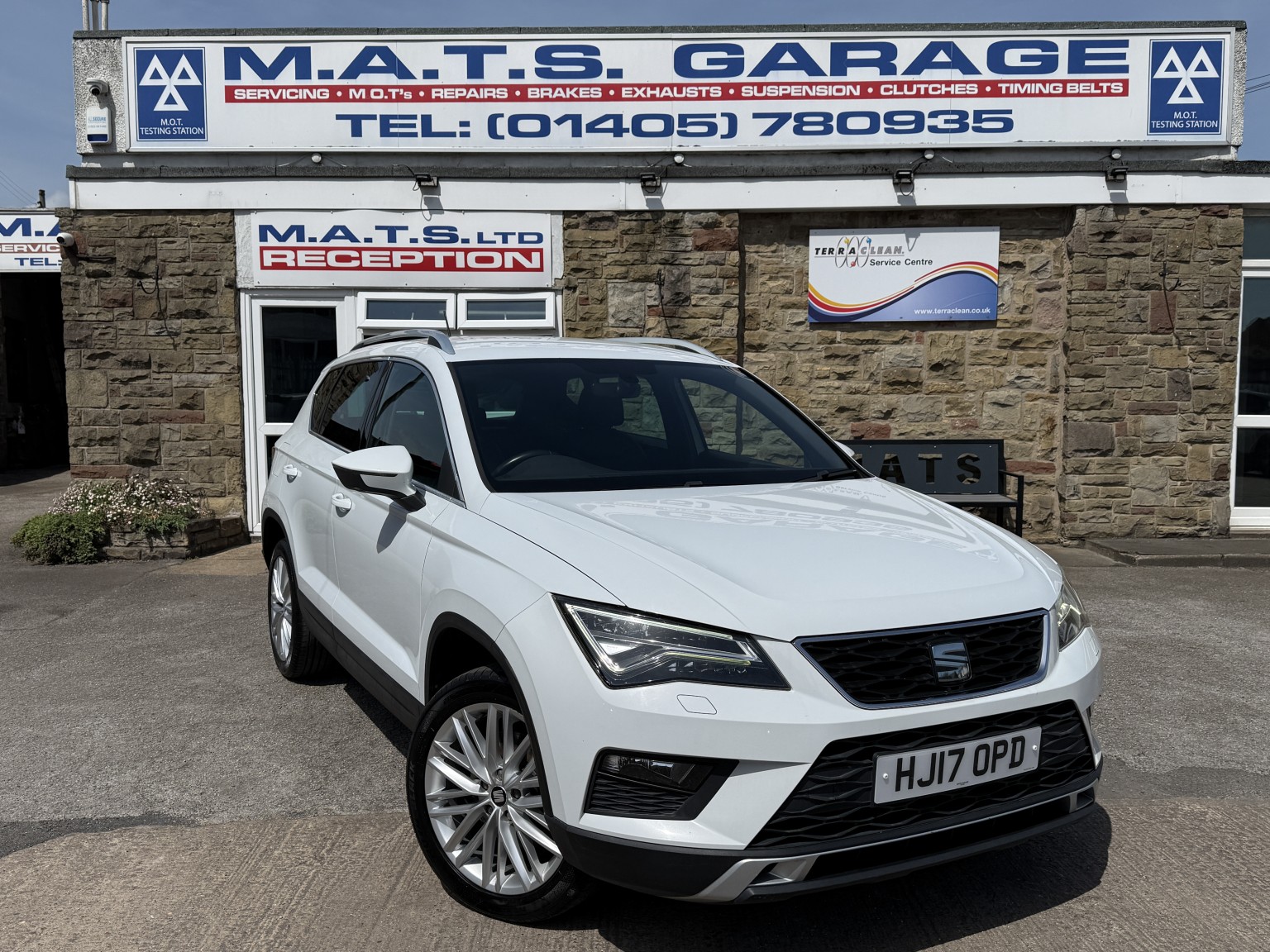 2017 SEAT ATECA 1.4 EcoTSI XCELLENCE for sale, exterior front view
