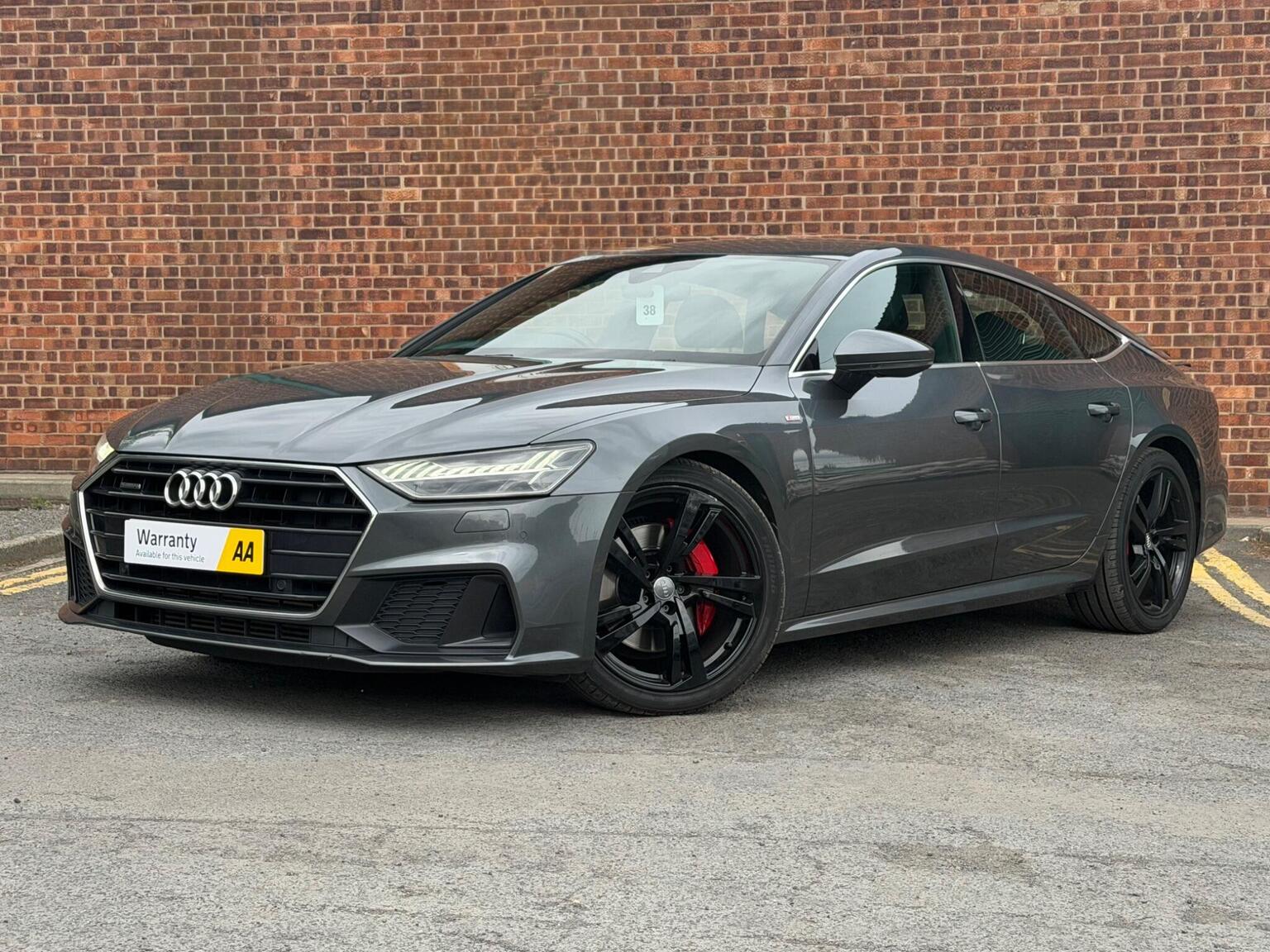 2018 Audi A7 3.0 TDI V6 45 S line Sportback Tiptronic quattro Euro 6 (s/s) 5dr, exterior view 3