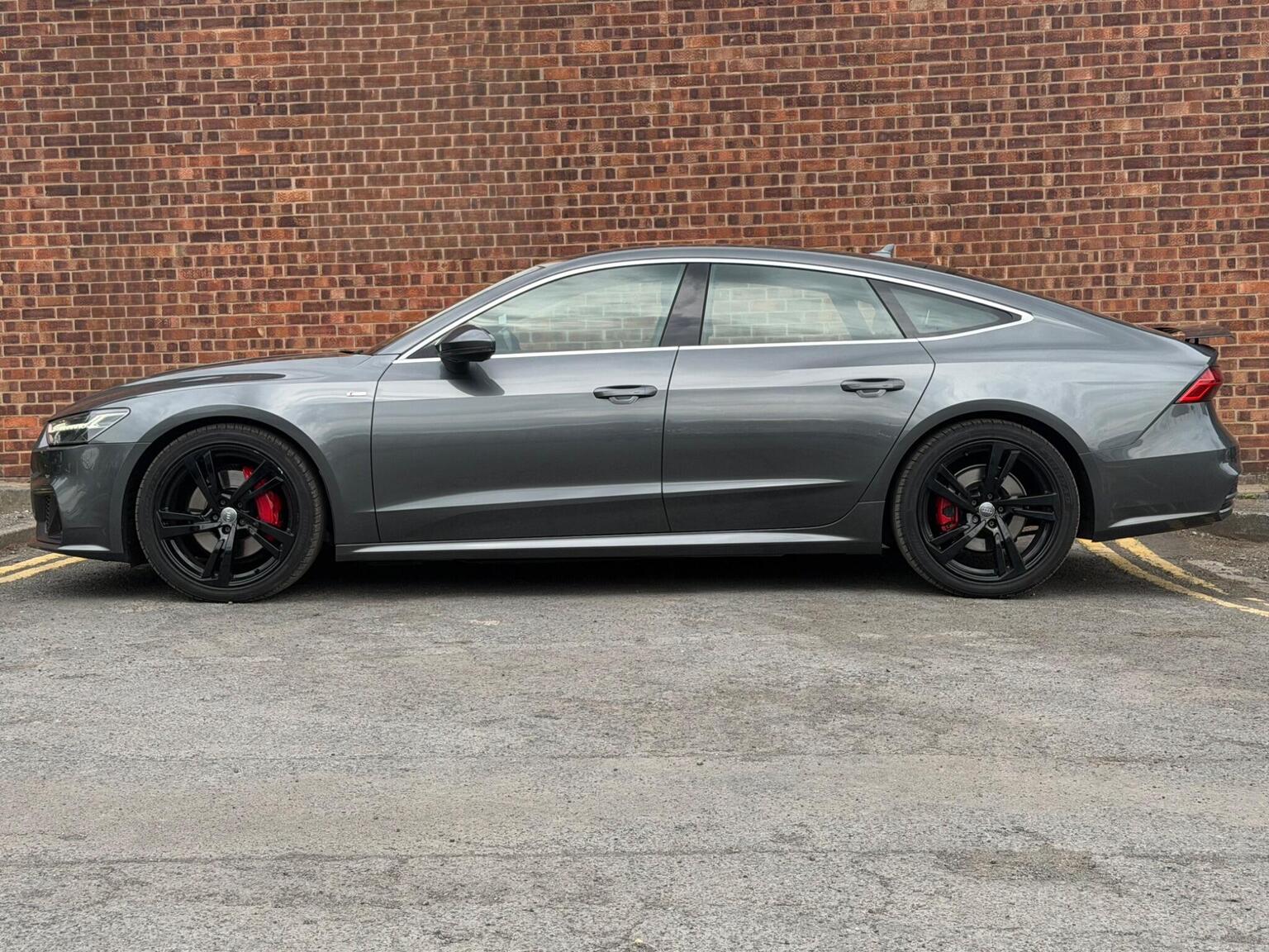 2018 Audi A7 3.0 TDI V6 45 S line Sportback Tiptronic quattro Euro 6 (s/s) 5dr, exterior view 4