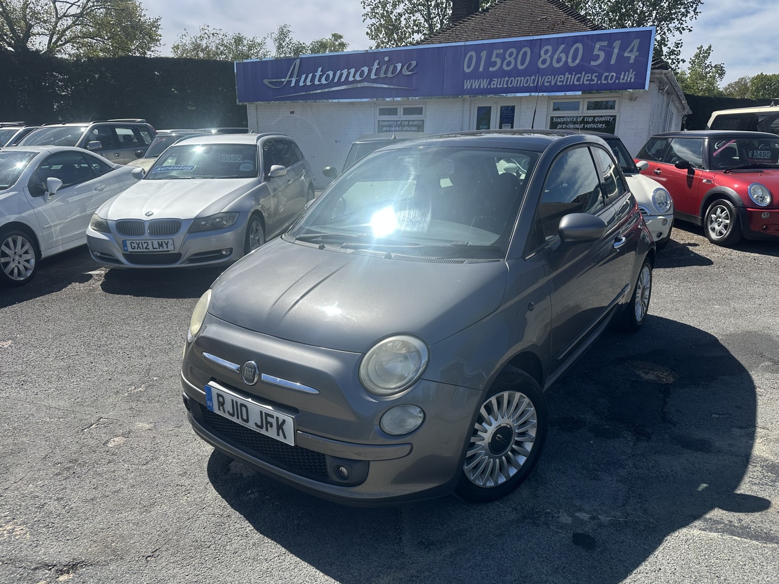2010 Fiat 500 1.2 Lounge for sale, exterior front view