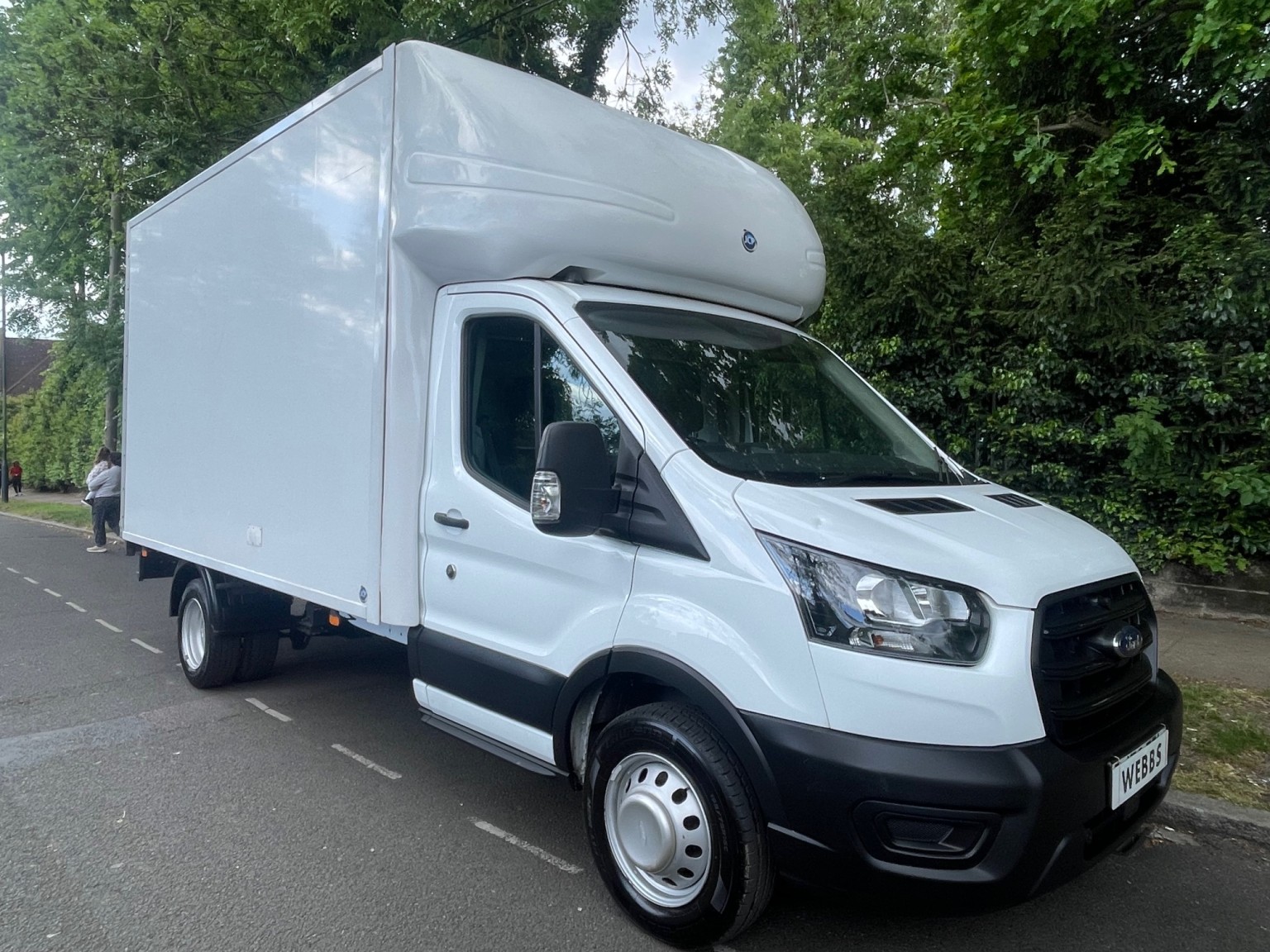 2022 Ford TRANSIT 2.0 Transit Leader 350 LUTON L4 2.0L EcoBlue 130PS RWD 6 Speed Manual, exterior view 4