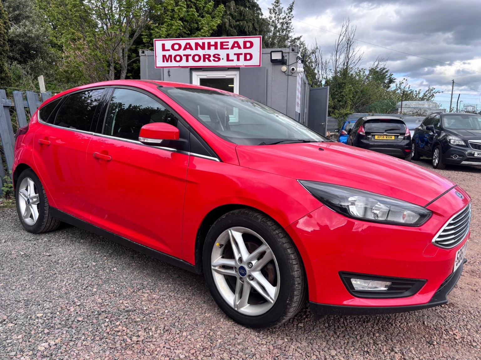 2017 Ford FOCUS 1.0 T EcoBoost Zetec Edition, exterior view 2