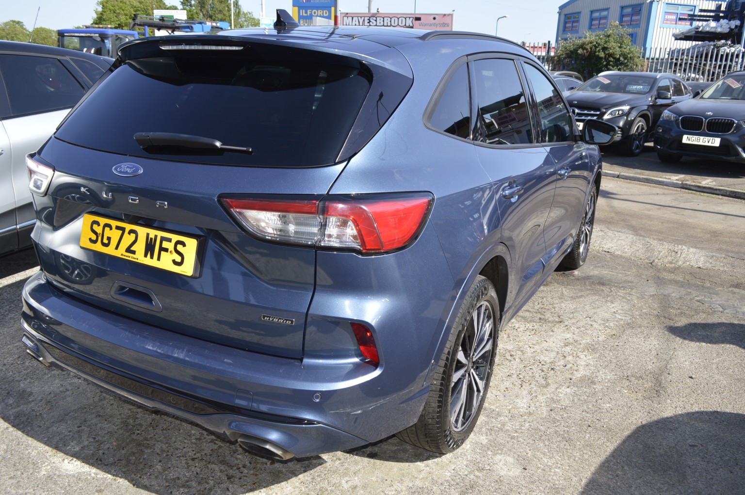 2022 Ford KUGA 2.5 Kuga ST-Line X Edition 5 door 2.5 Duratec PHEV 225PS FWD CVT Automatic, exterior view 2