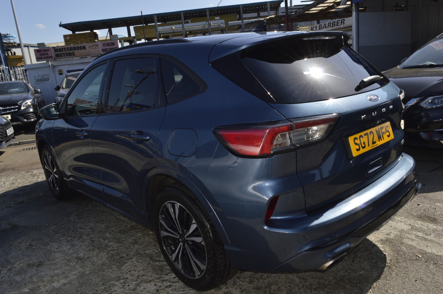 2022 Ford KUGA 2.5 Kuga ST-Line X Edition 5 door 2.5 Duratec PHEV 225PS FWD CVT Automatic, exterior view 4
