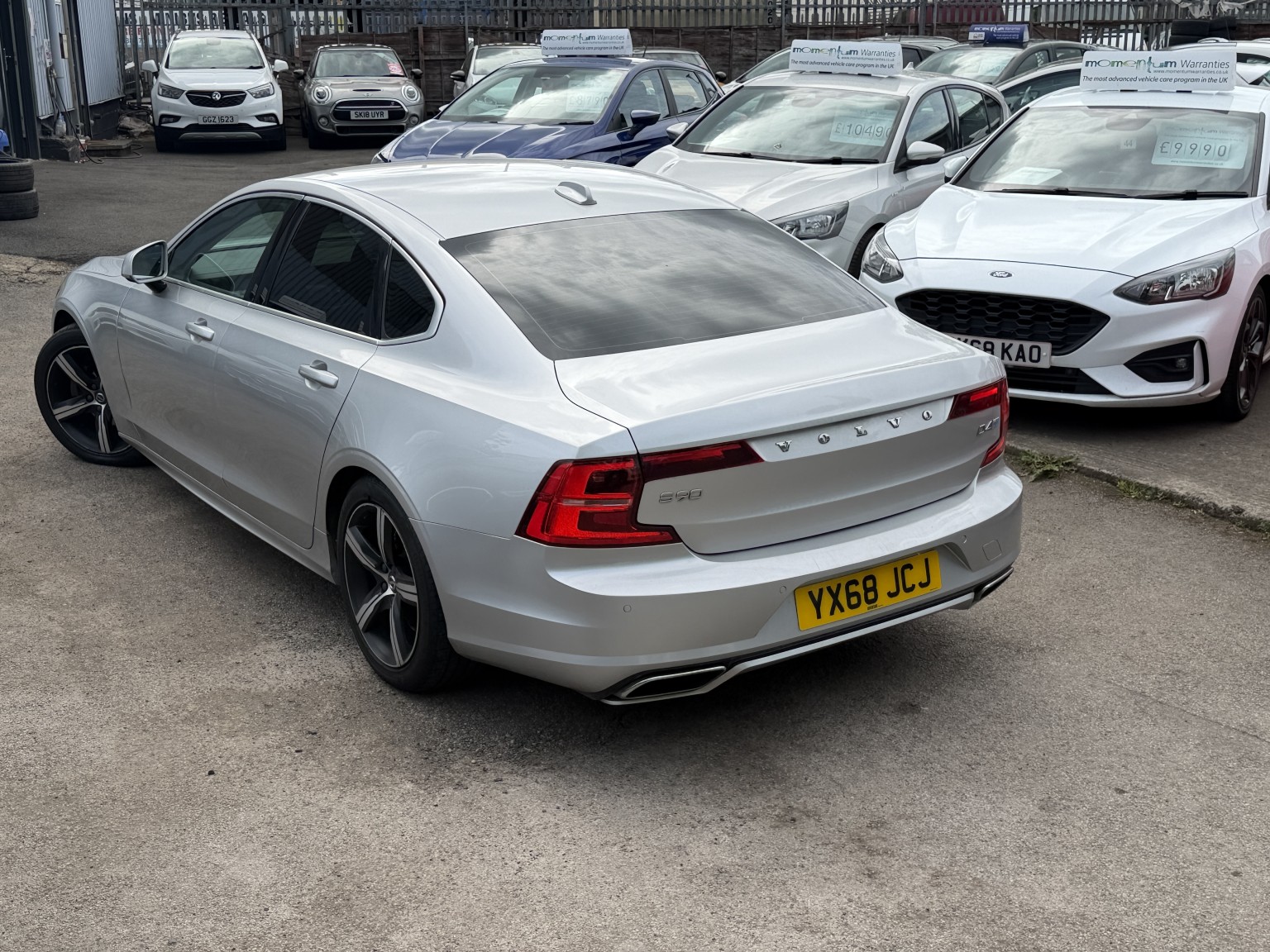 2018 Volvo S90 2.0 R-Design D4, exterior view 2