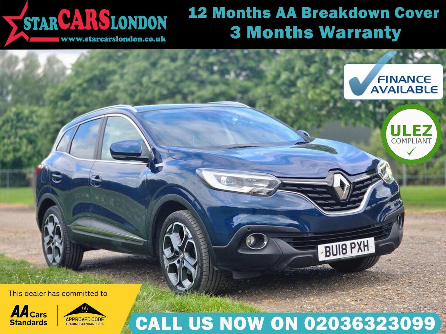 2018 Renault KADJAR 1.5 dCi Dynamique S Nav EDC Euro 6 (s/s) 5dr for sale, exterior front view