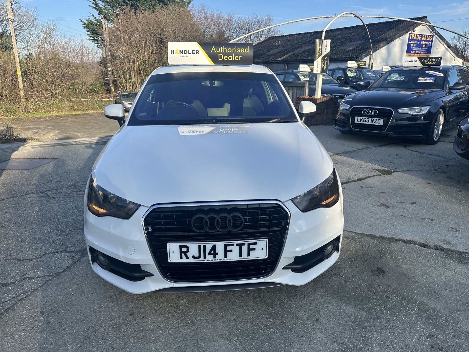 2014 Audi A1 1.4 TFSI S line, exterior view 3
