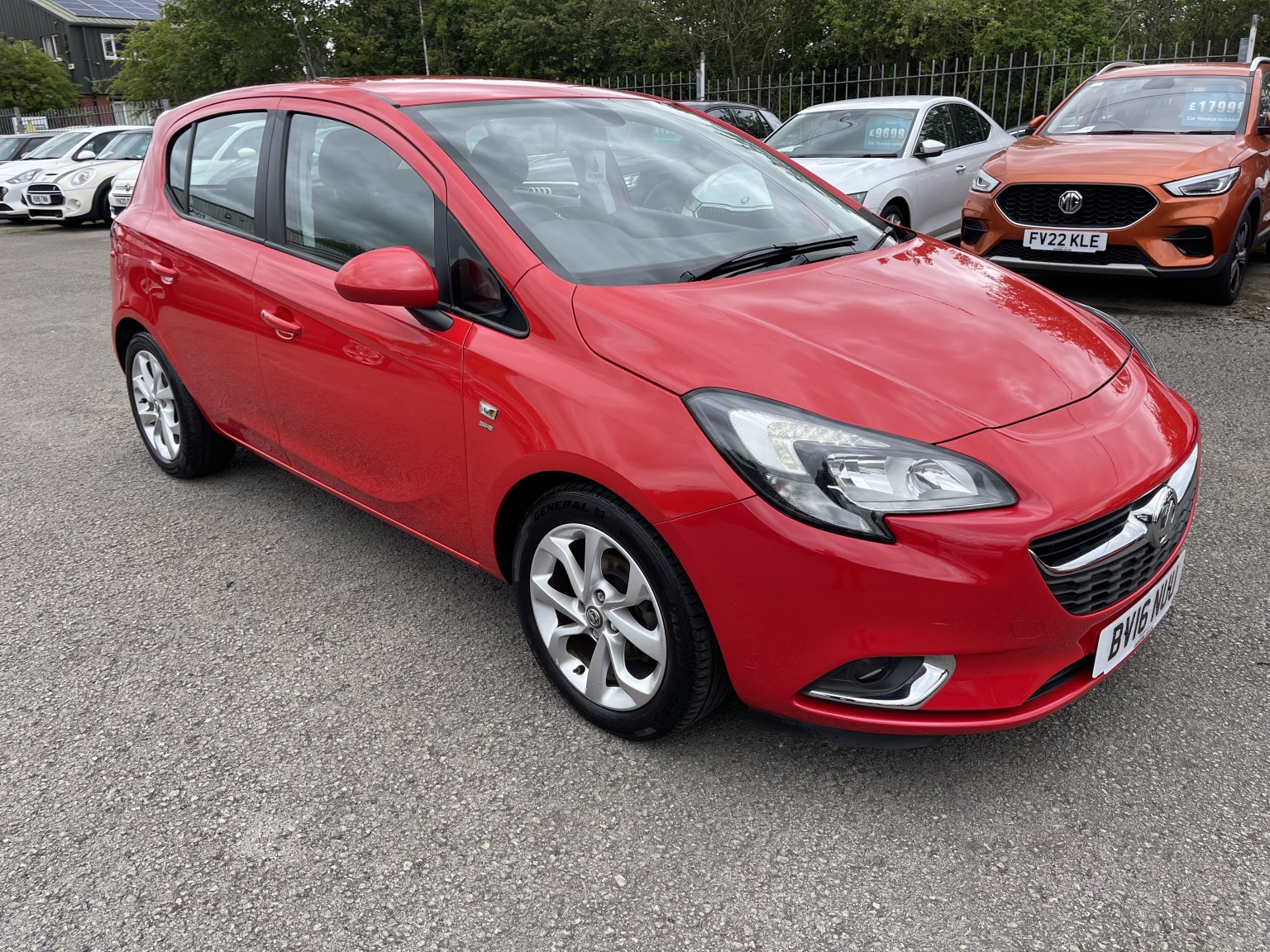 2016 Vauxhall CORSA 1.4 i ecoFLEX SRi for sale, exterior front view