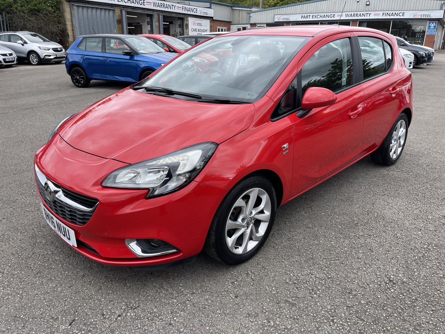 2016 Vauxhall CORSA 1.4 i ecoFLEX SRi, exterior view 4