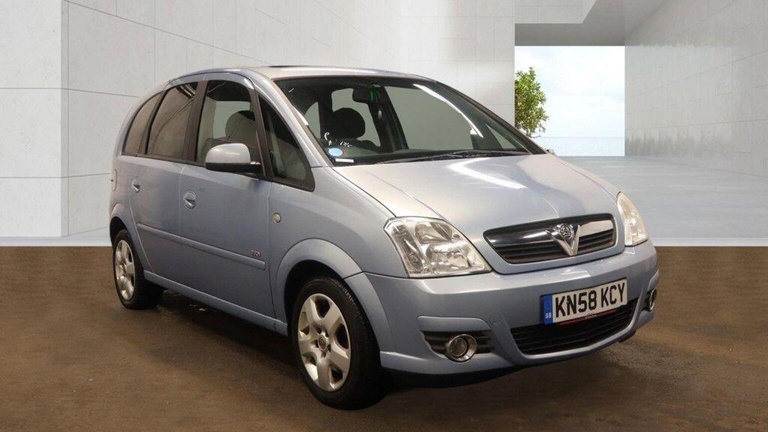 2008 VAUXHALL MERIVA 1.8i 16v Design 5dr (a/c)