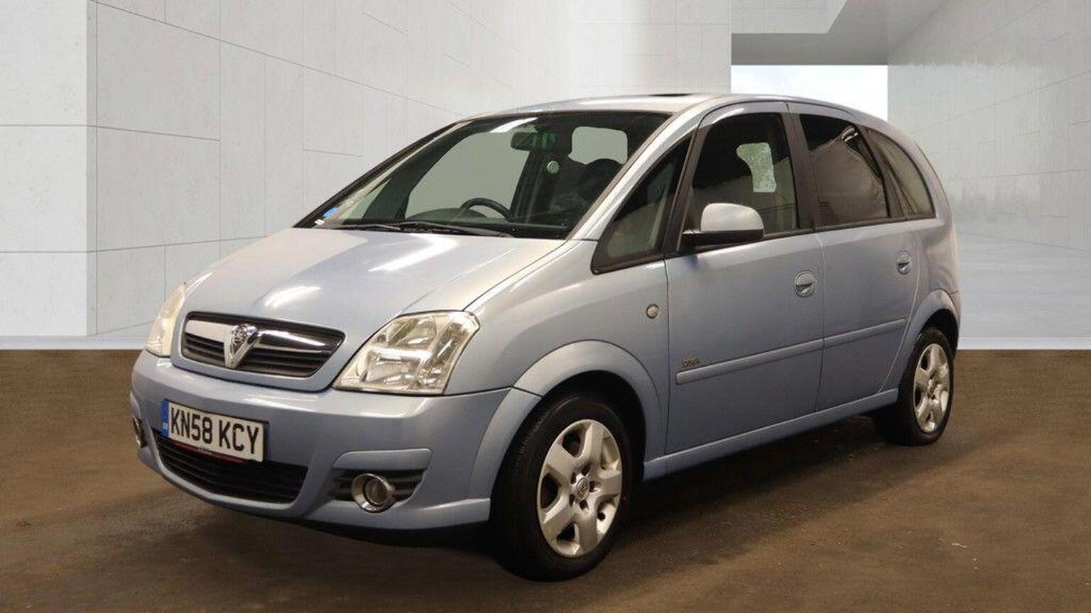 2008 Vauxhall MERIVA 1.8i 16v Design 5dr (a/c), exterior view 2