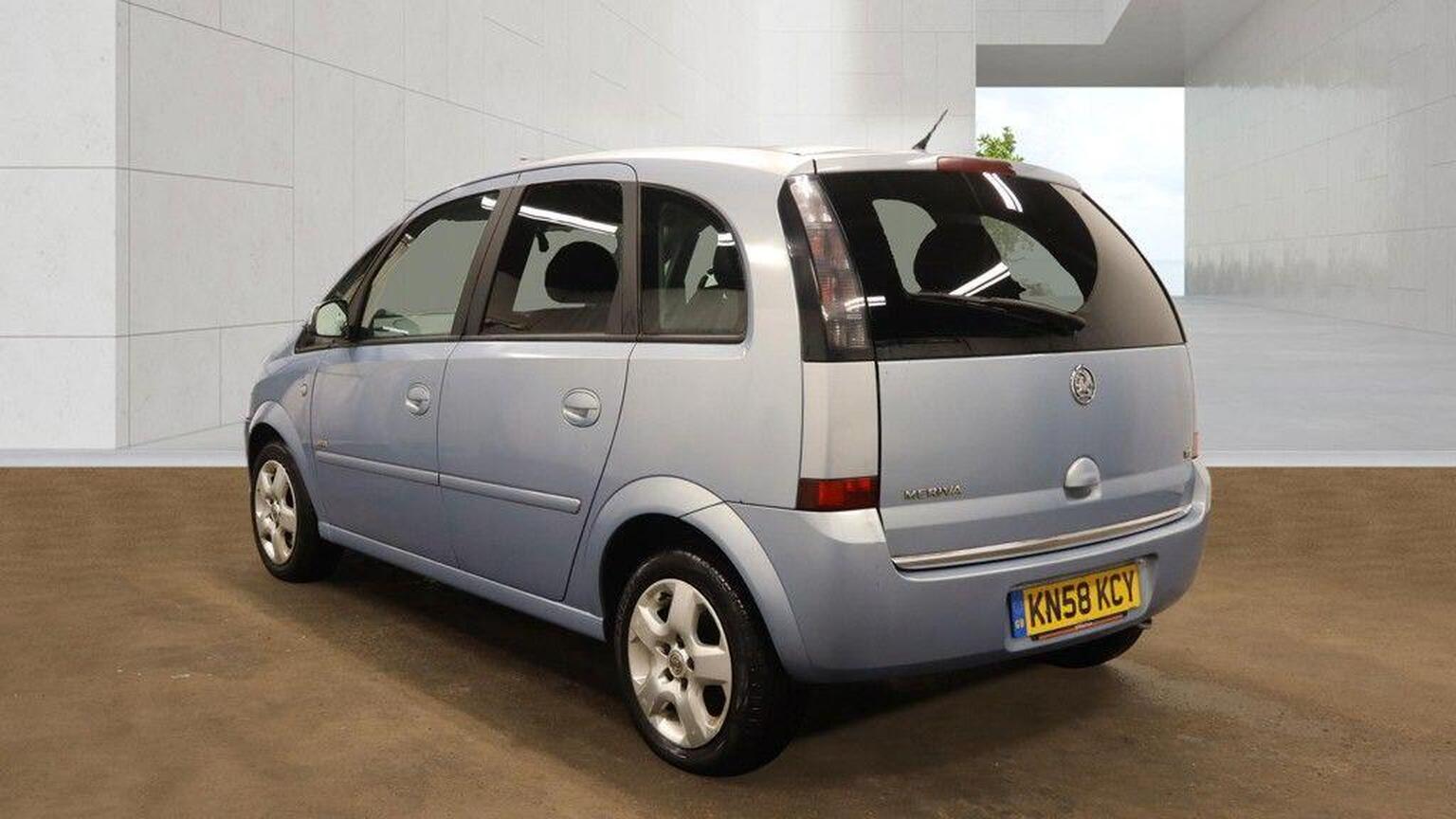 2008 Vauxhall MERIVA 1.8i 16v Design 5dr (a/c), exterior view 3
