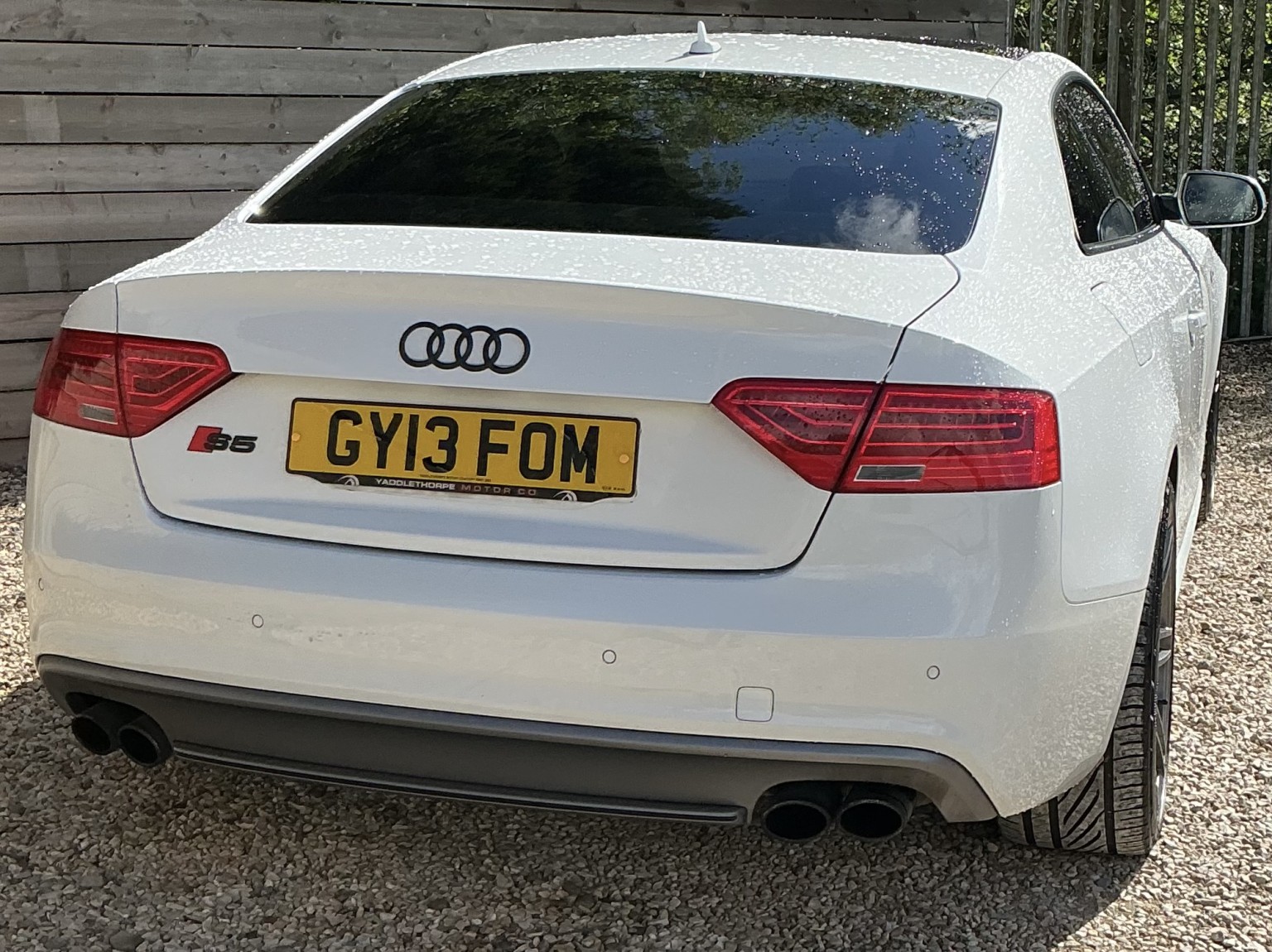 2013 Audi S5 3.0 TFSI V6 Black Edition, exterior view 3