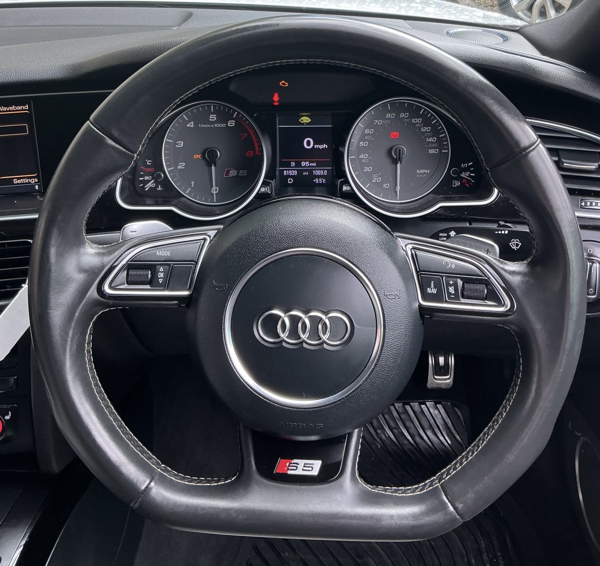2013 Audi S5 3.0 TFSI V6 Black Edition, exterior view 4