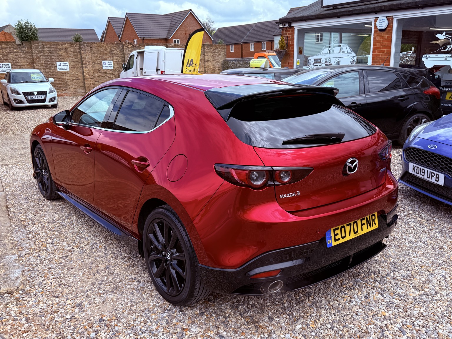 2020 Mazda MAZDA3 2.0 SKYACTIV-X MHEV GT Sport, exterior view 4