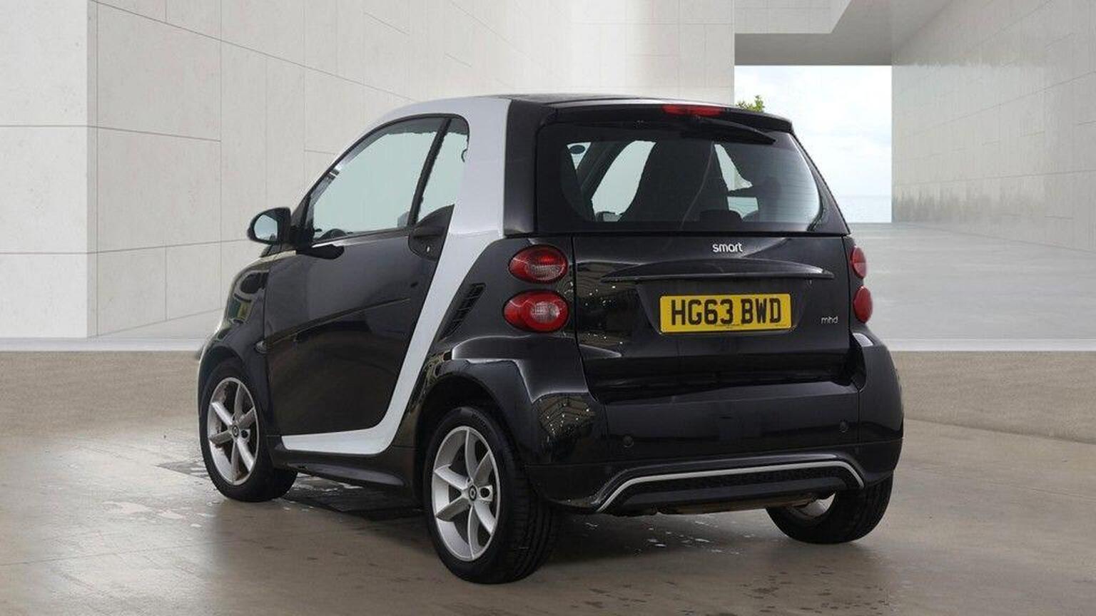 2013 Smart FORTWO 1.0 MHD Pulse SoftTouch Euro 5 (s/s) 2dr, exterior view 3