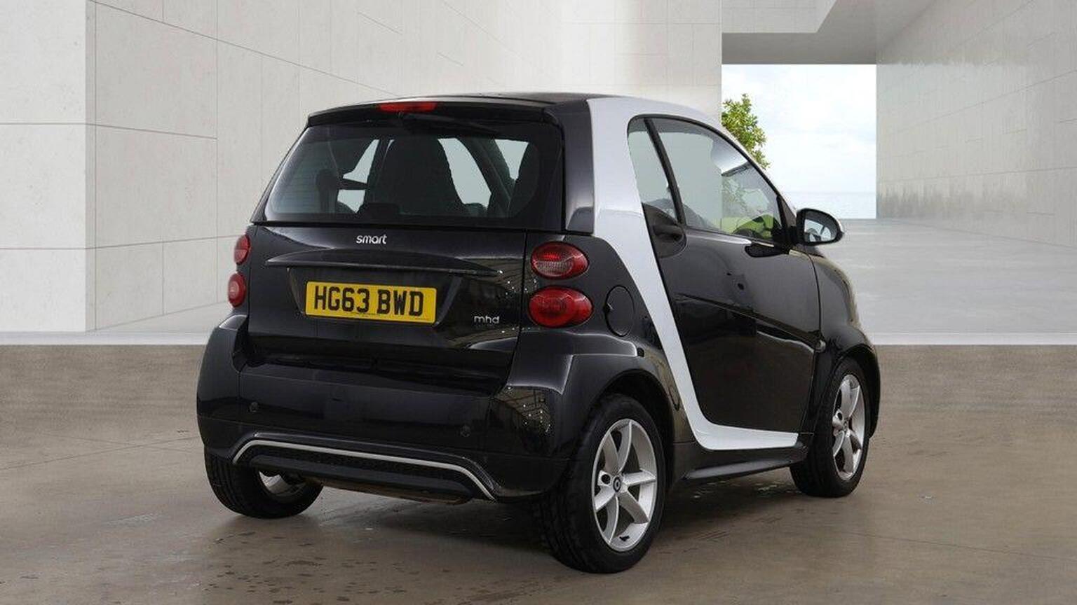 2013 Smart FORTWO 1.0 MHD Pulse SoftTouch Euro 5 (s/s) 2dr, exterior view 4