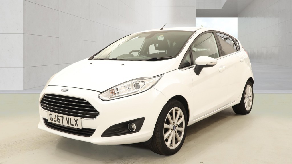 2017 FORD FIESTA 1.0 T EcoBoost Titanium White 5dr 1 KEEPER+8 STAMPS