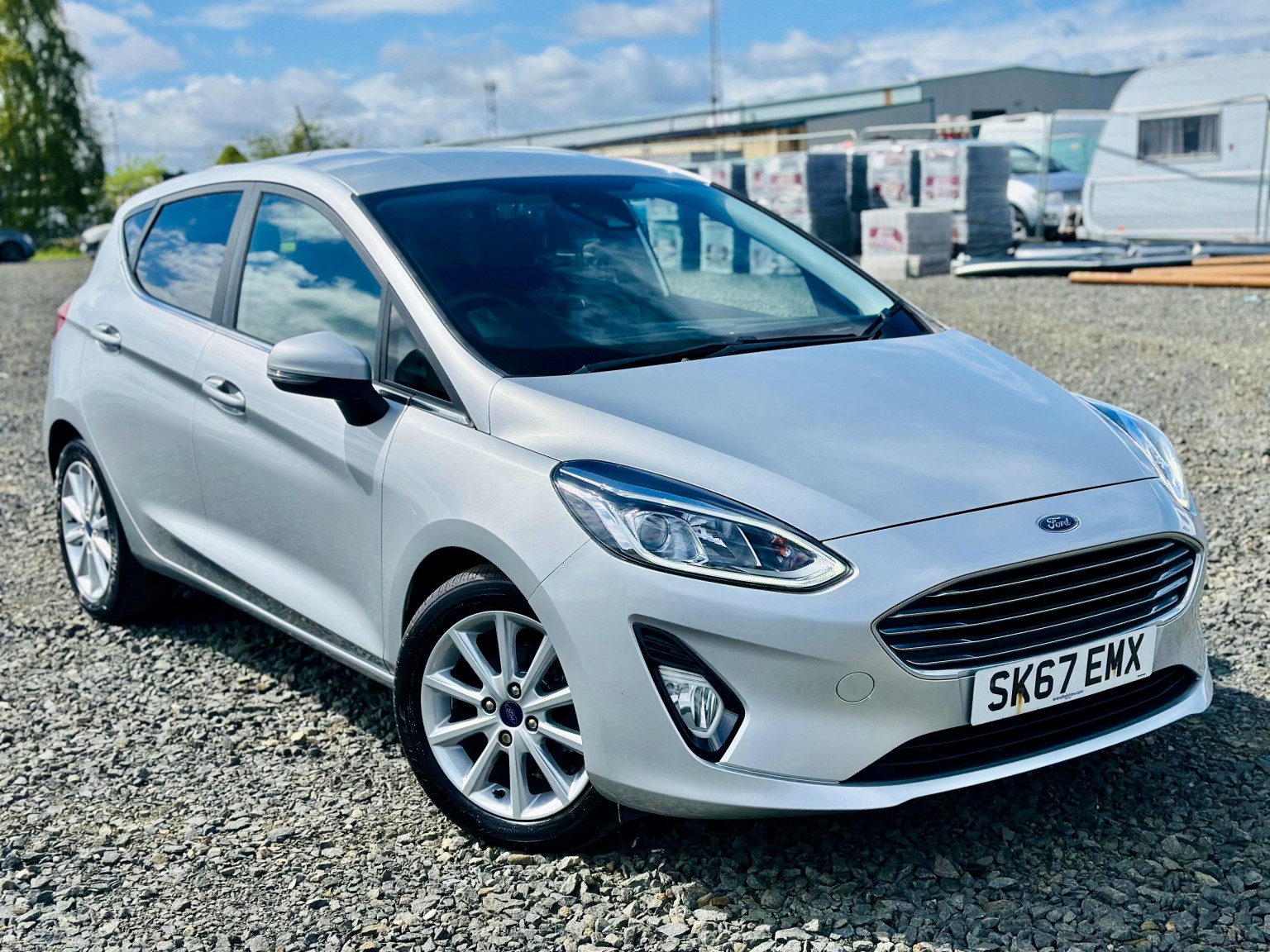 2017 Ford FIESTA 1.5 TDCi Titanium for sale, exterior front view