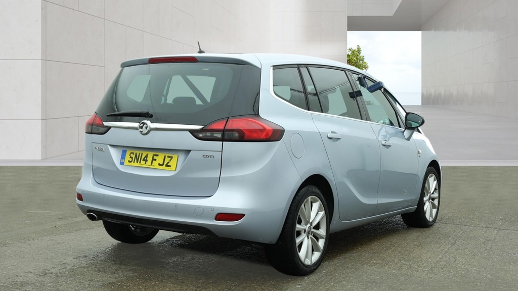 2014 Vauxhall ZAFIRA TOURER 2.0 CDTi Elite, exterior view 3