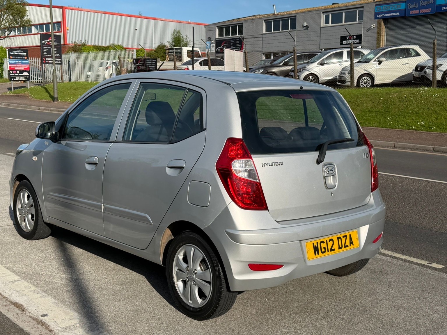 2012 Hyundai I10 1.2 Active, exterior view 4