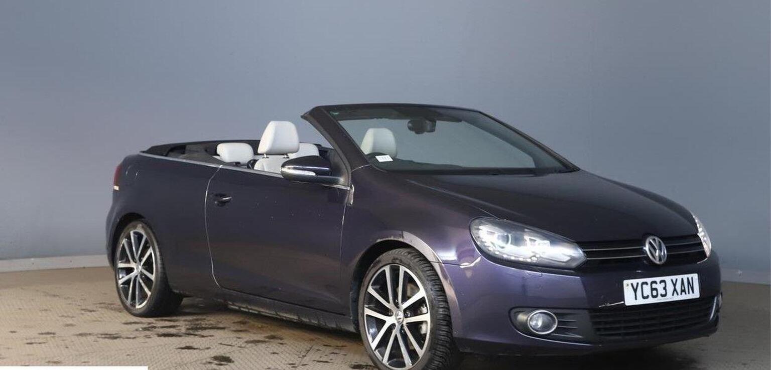 2013 VOLKSWAGEN GOLF 2.0 TDI BlueMotion Tech GT Cabriolet DSG Euro 5 (s/s) 2dr