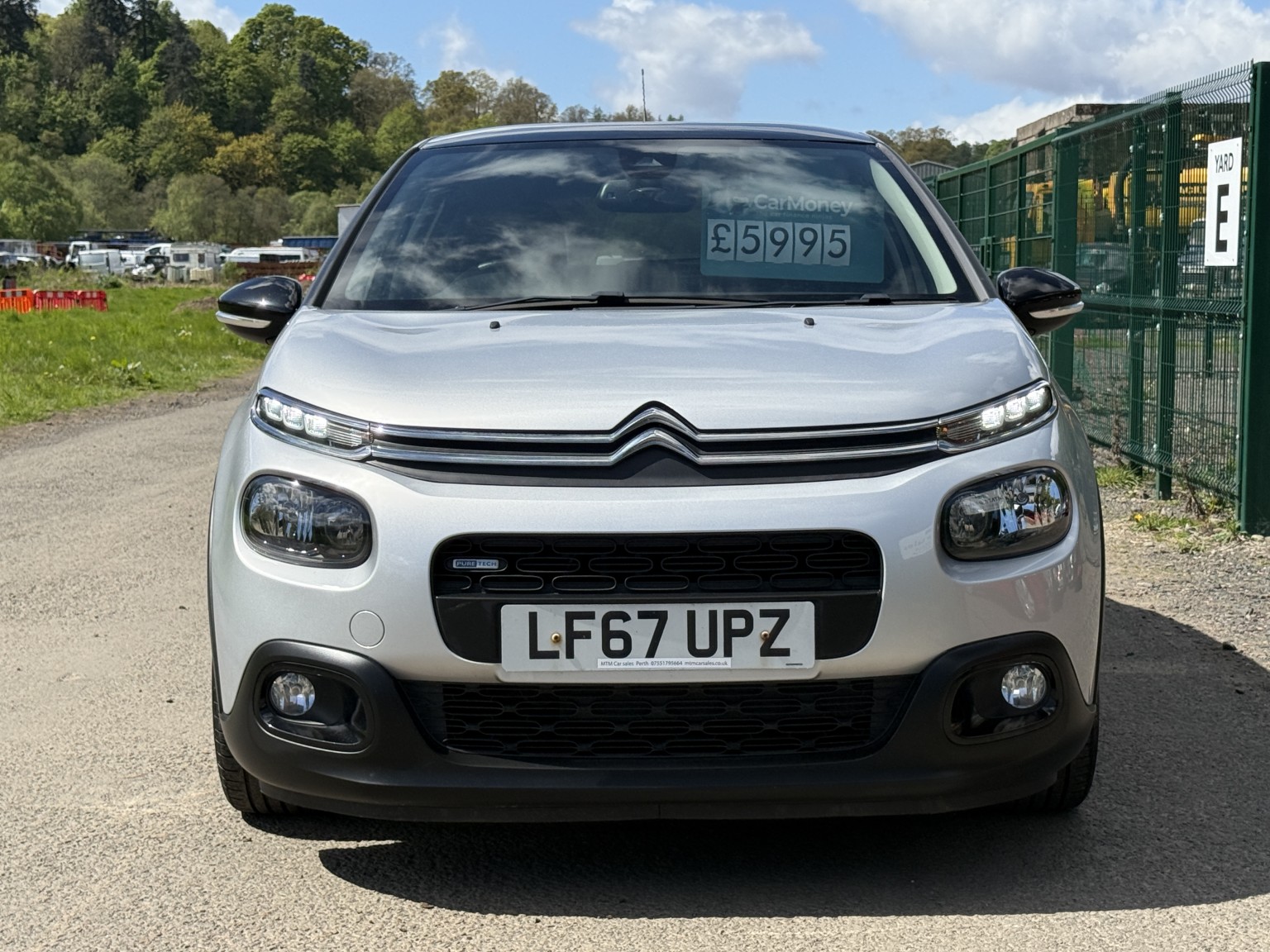2017 Citroen C3 1.2 PureTech Flair, exterior view 2