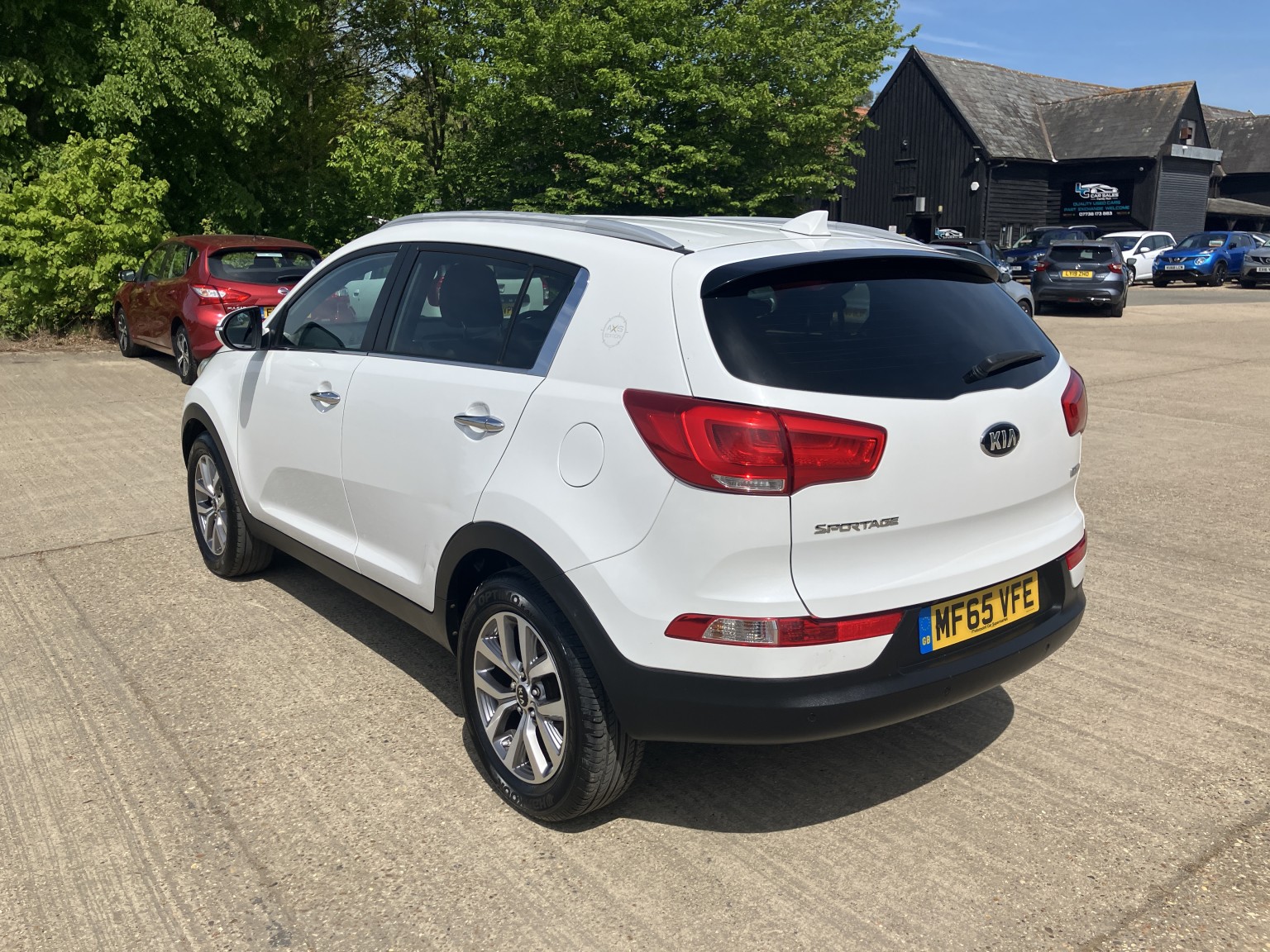 2015 Kia SPORTAGE 1.7 CRDi EcoDynamics Axis Edition, exterior view 4