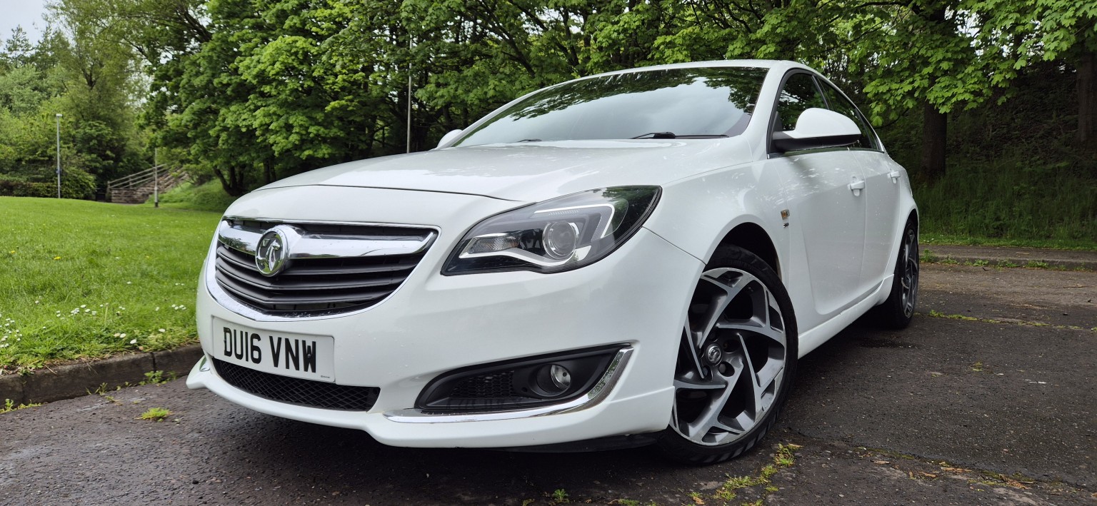 2016 Vauxhall INSIGNIA 2.0 CDTi ecoFLEX SRi VX Line Nav for sale, exterior front view