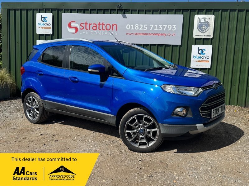 2017 (17) Ford Ecosport 1.0T EcoBoost Titanium SUV 5dr Petrol Manual 2WD Euro 6 (s/s) (125 ps)