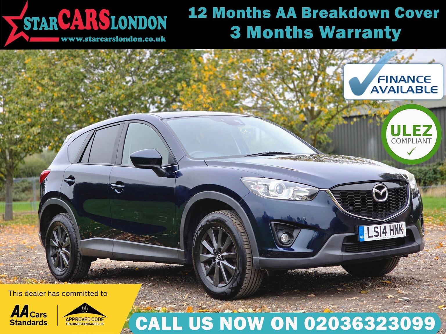 2014 MAZDA CX-5 2.2 SKYACTIV-D SE-L Nav Auto Euro 6 (s/s) 5dr