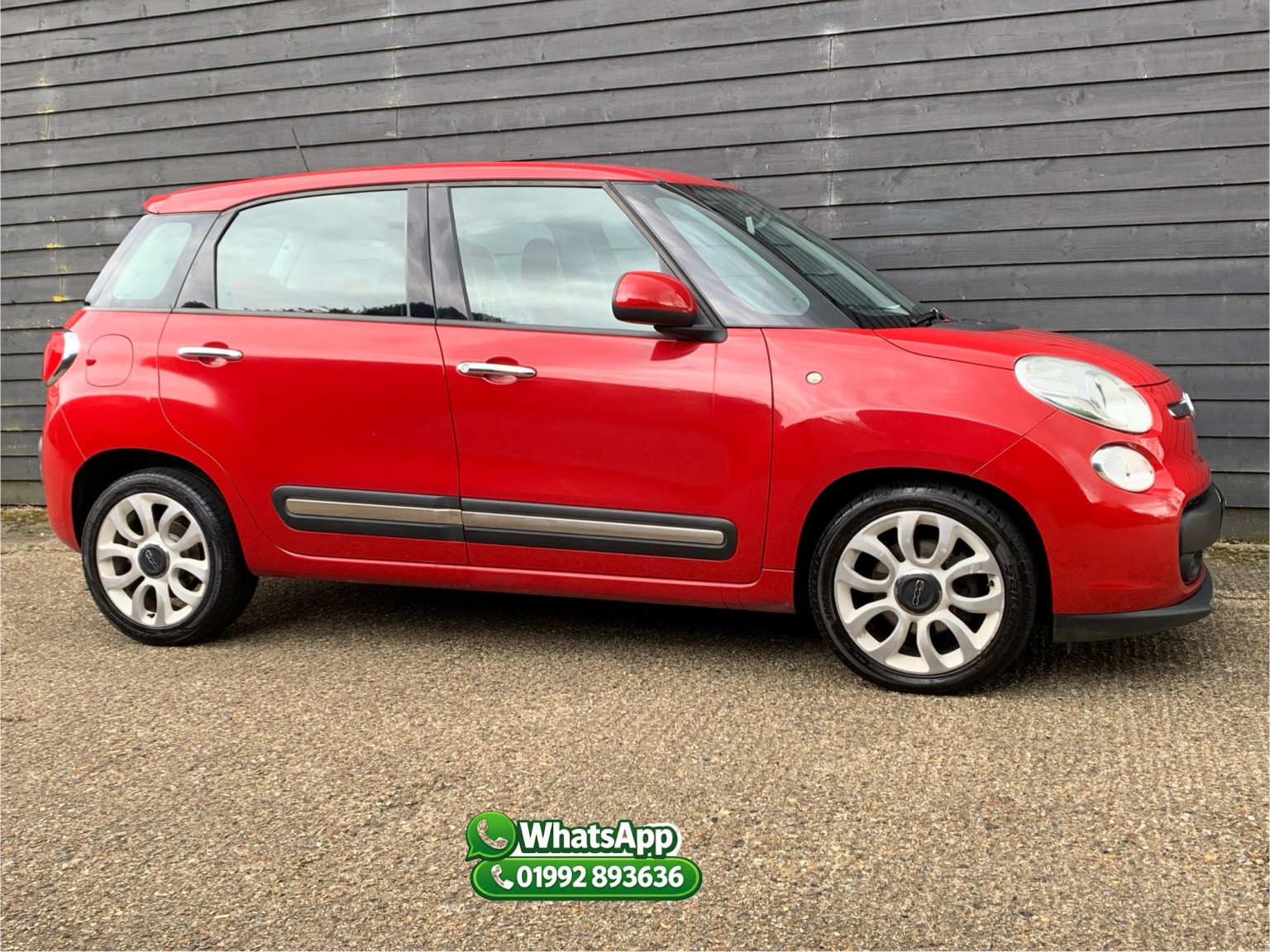 2014 Fiat 500L 1.6 MultiJet Pop Star MPV 5dr Diesel Manual Euro 5 (s/s) (105 bhp).., exterior view 2