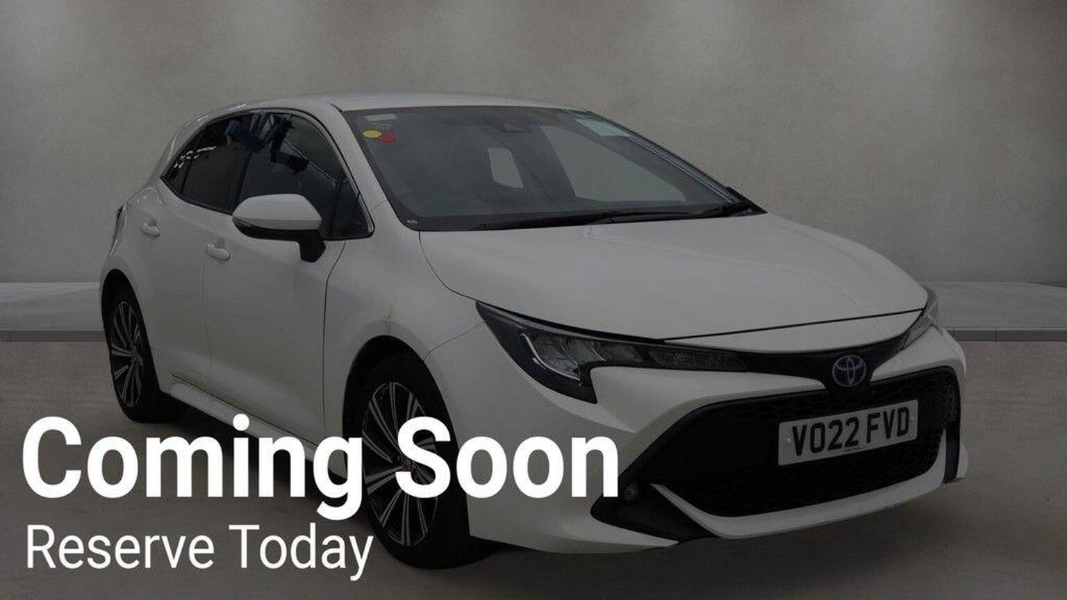 2022 TOYOTA COROLLA 1.8 VVT-h Design CVT Euro 6 (s/s) 5dr
