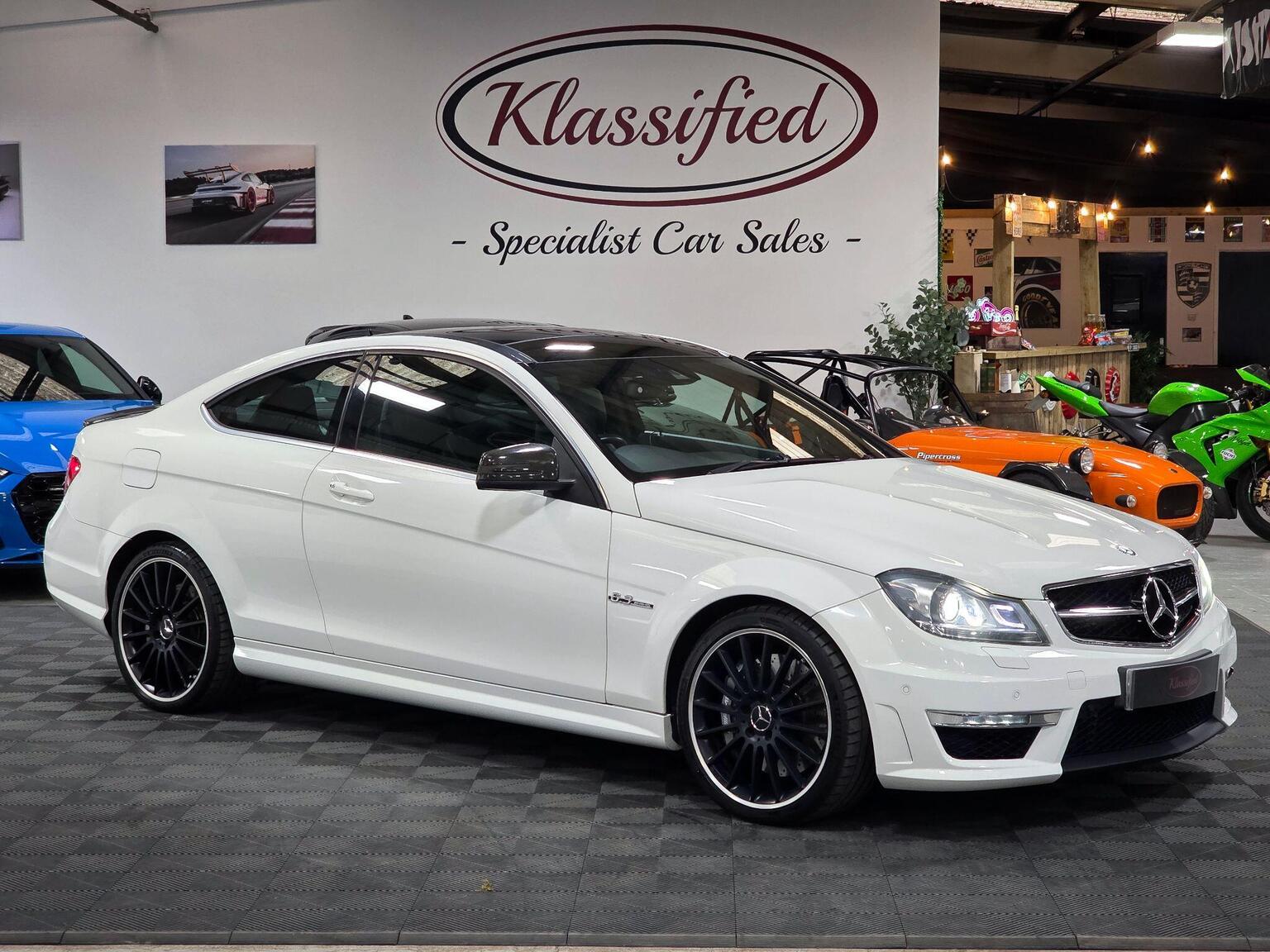 2013 Mercedes-Benz C Class 6.3 C63 V8 AMG Edition 125 SpdS MCT Euro 5 2dr for sale in the UK