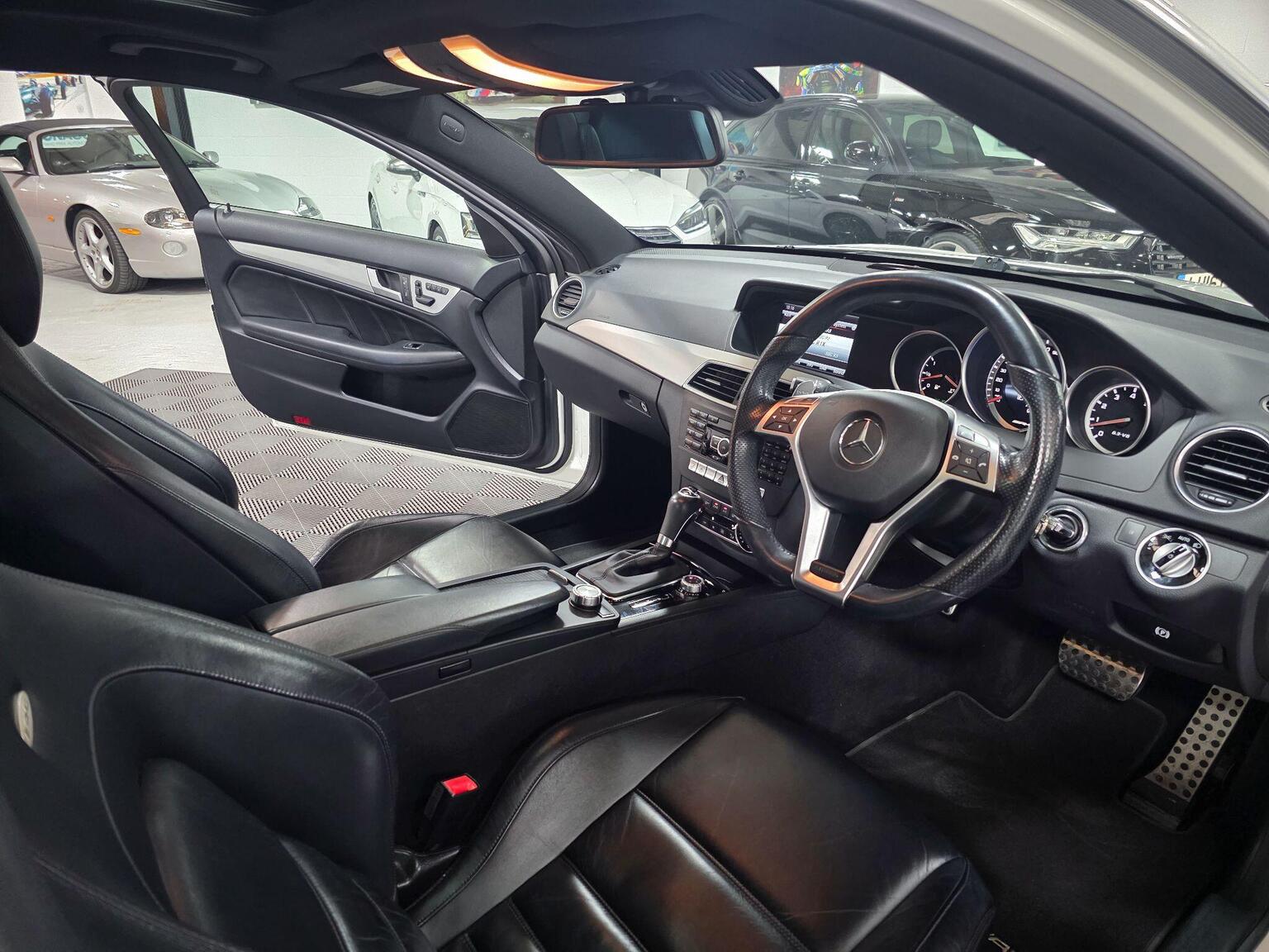 2013 Mercedes-Benz C CLASS 6.3 C63 V8 AMG Edition 125 SpdS MCT Euro 5 2dr, exterior view 3